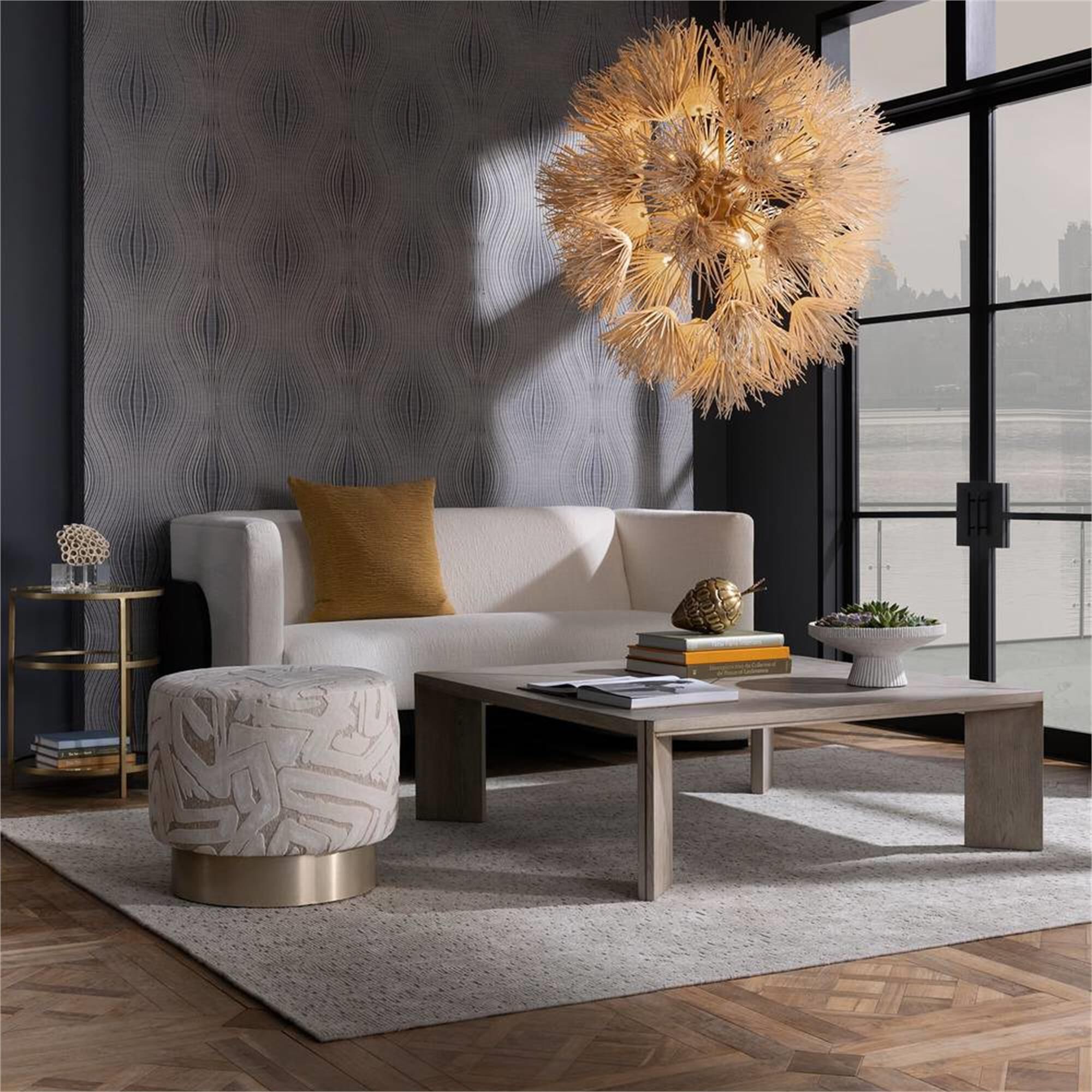 Shown in Smoke finish