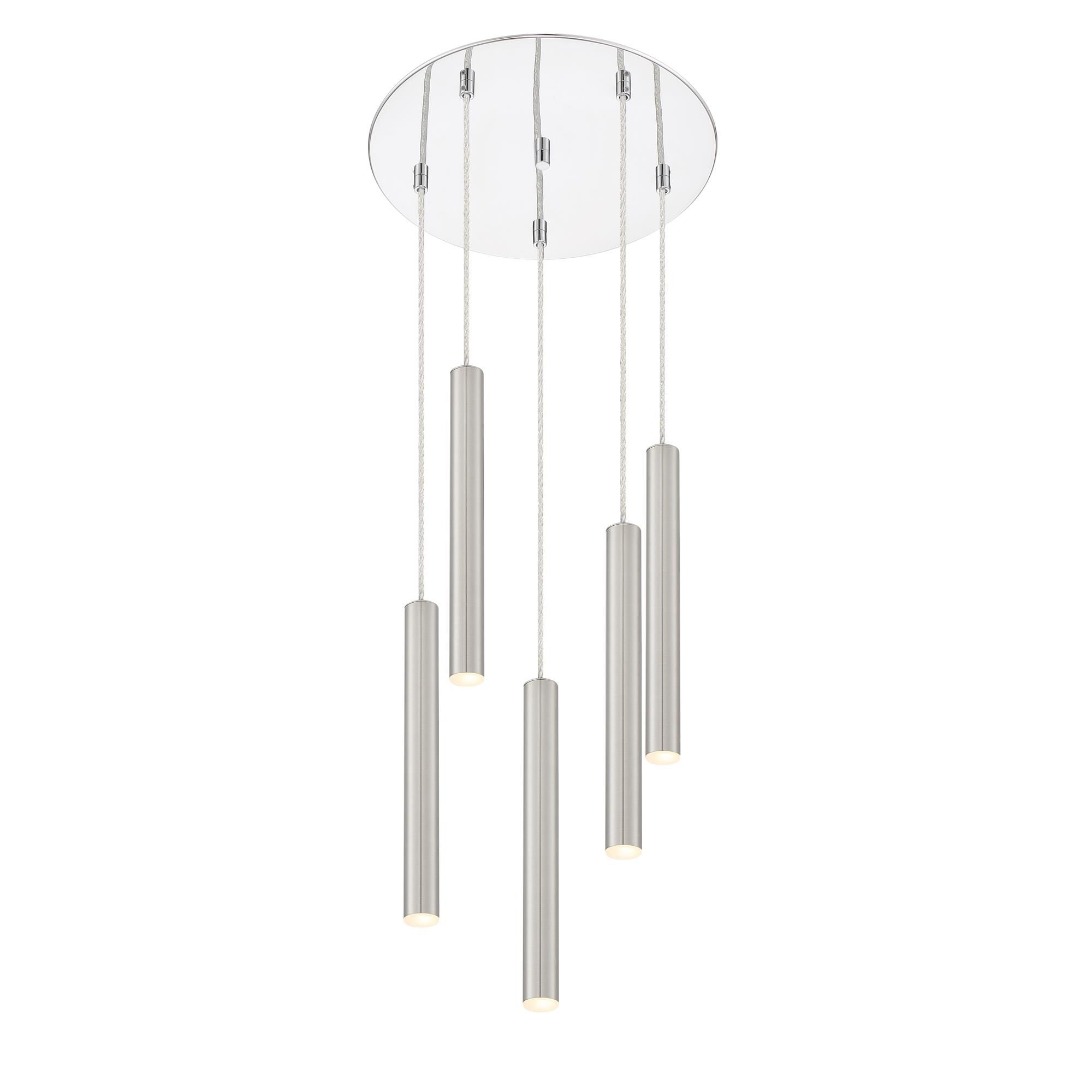 Forest 13 Inch 5 Light LED Linear Suspension Light by Z-Lite