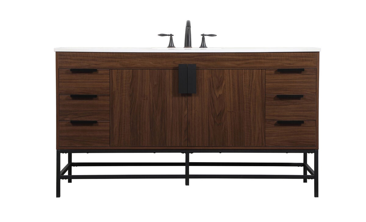Shown in Walnut finish