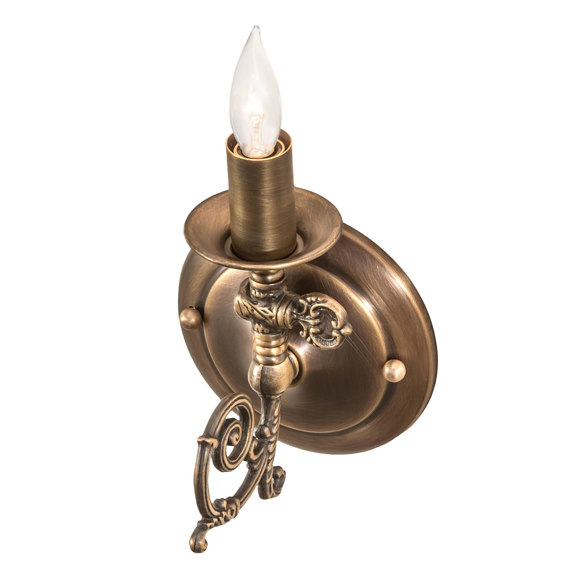 Shown in Antique Brass finish