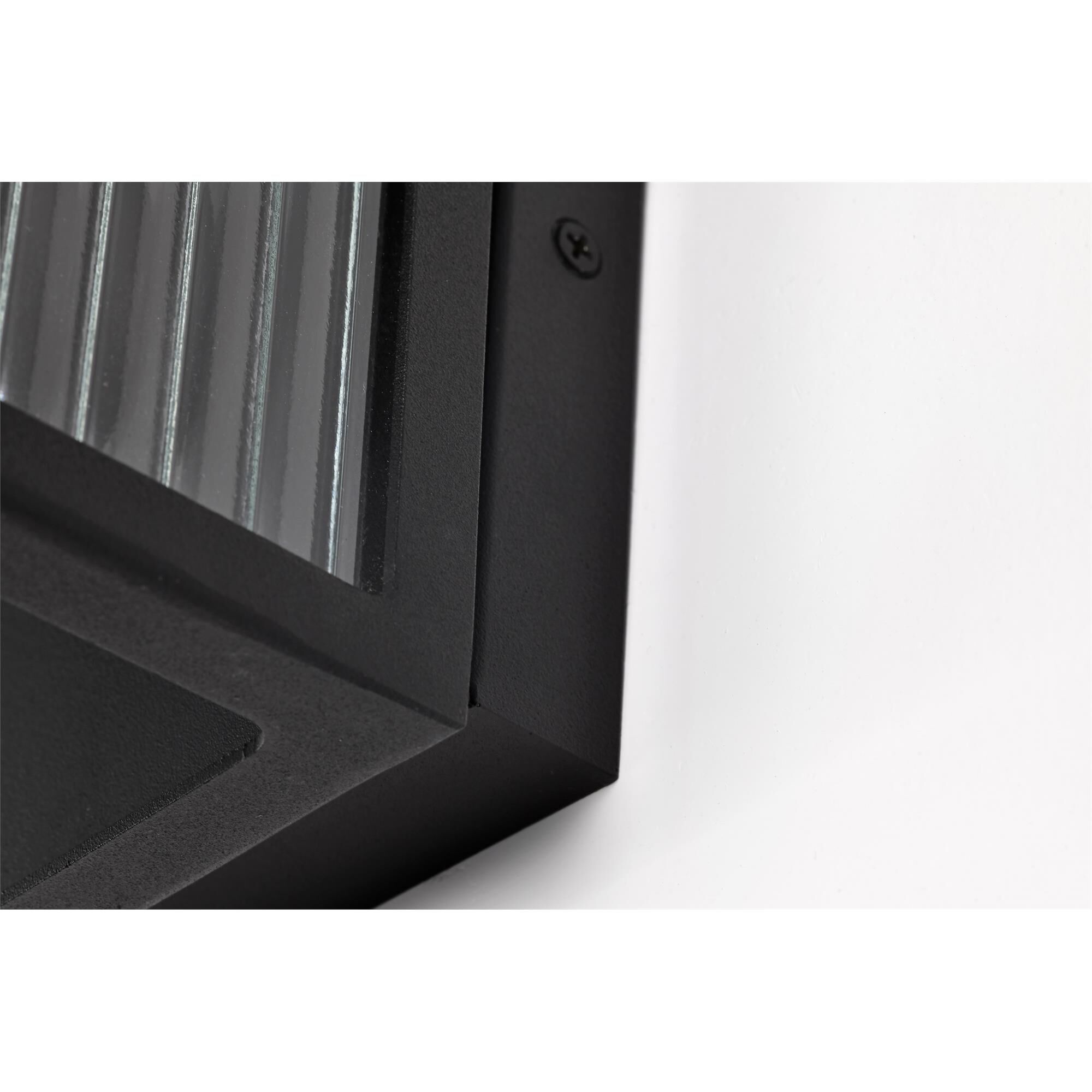 Shown in Black and Gold finish and Clear glass