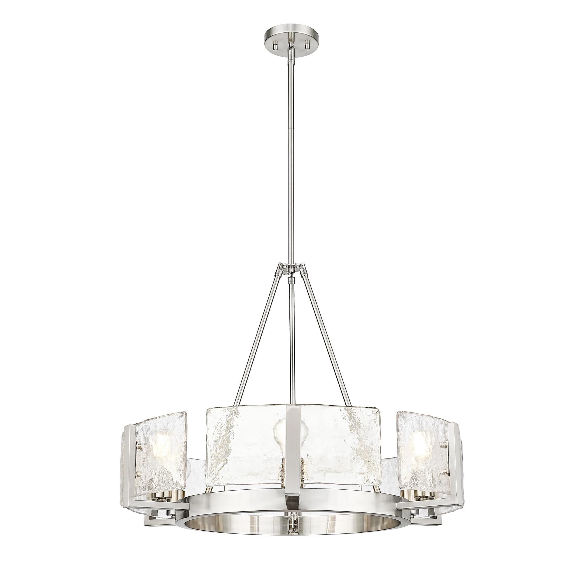 Shown in Pewter finish and Hammered Water glass