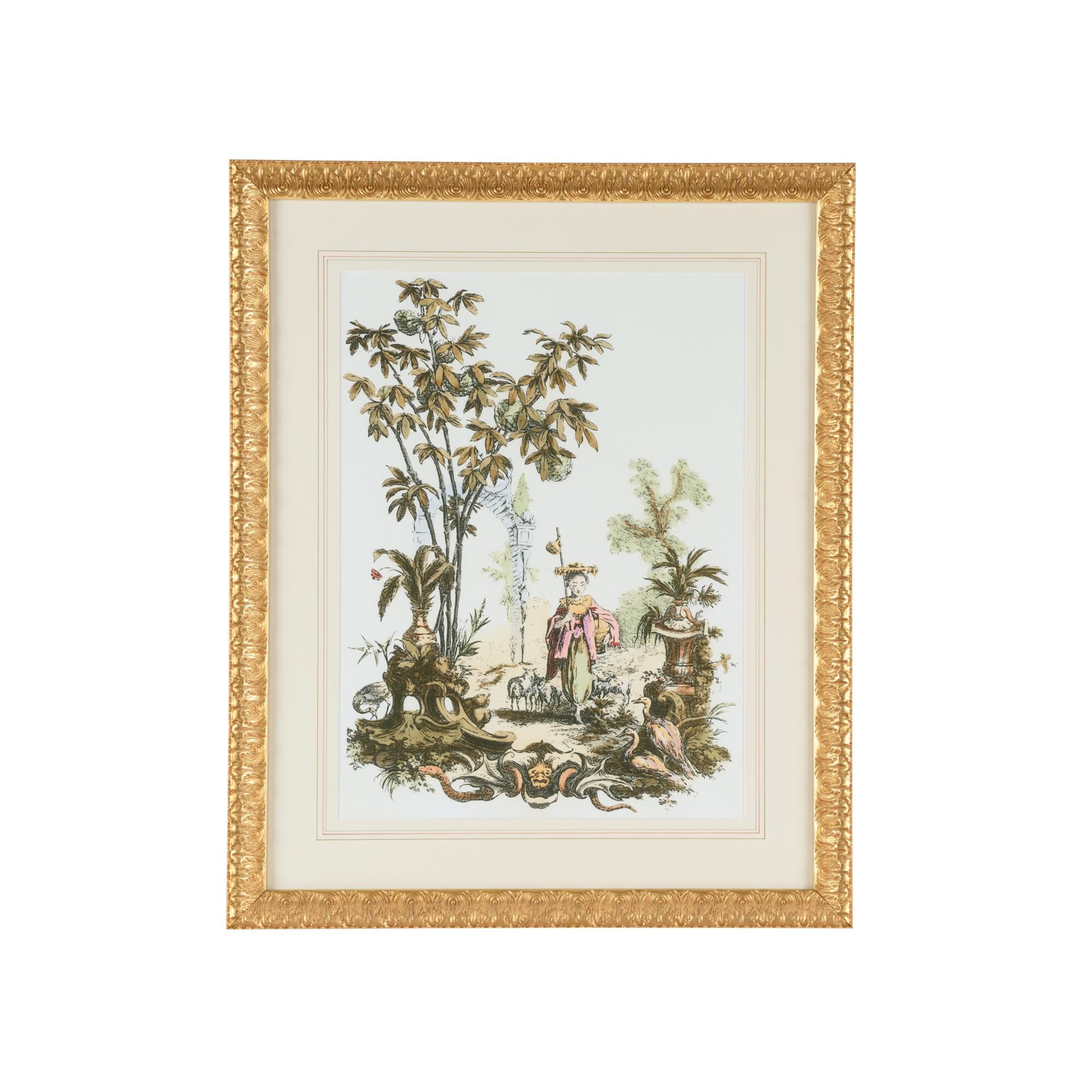 Asian Garden I Print by Chelsea House