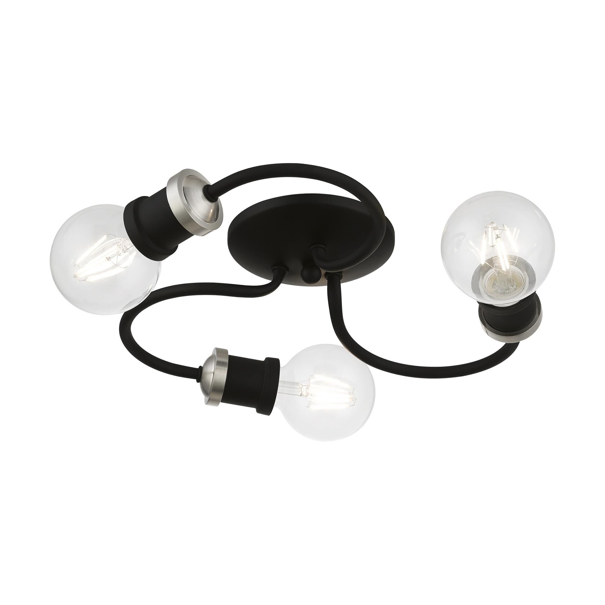 Bromley 13 Inch 3 Light Flush Mount by Livex Lighting