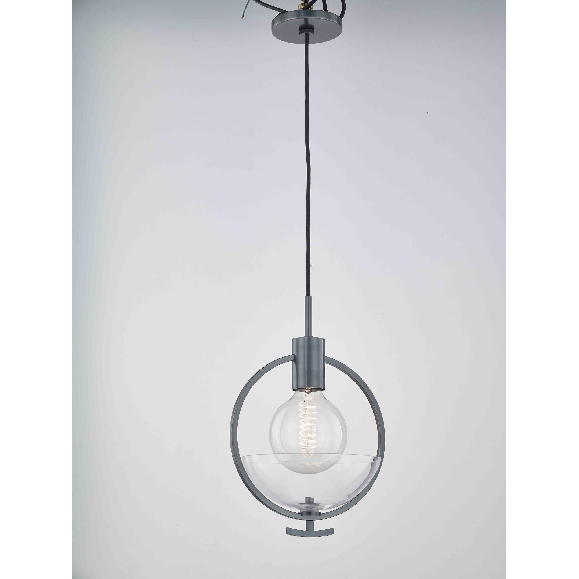 Shown in Old Bronze finish and Clear glass