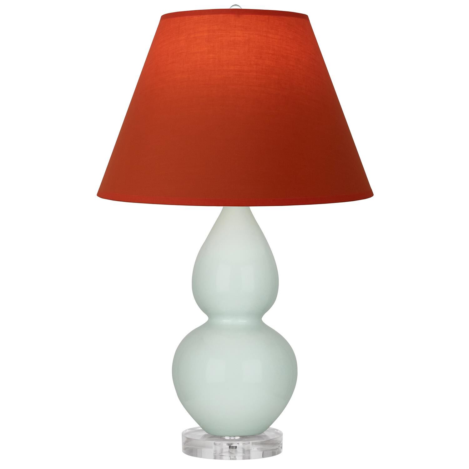 Small Double Gourd 23 Inch Table Lamp by Robert Abbey