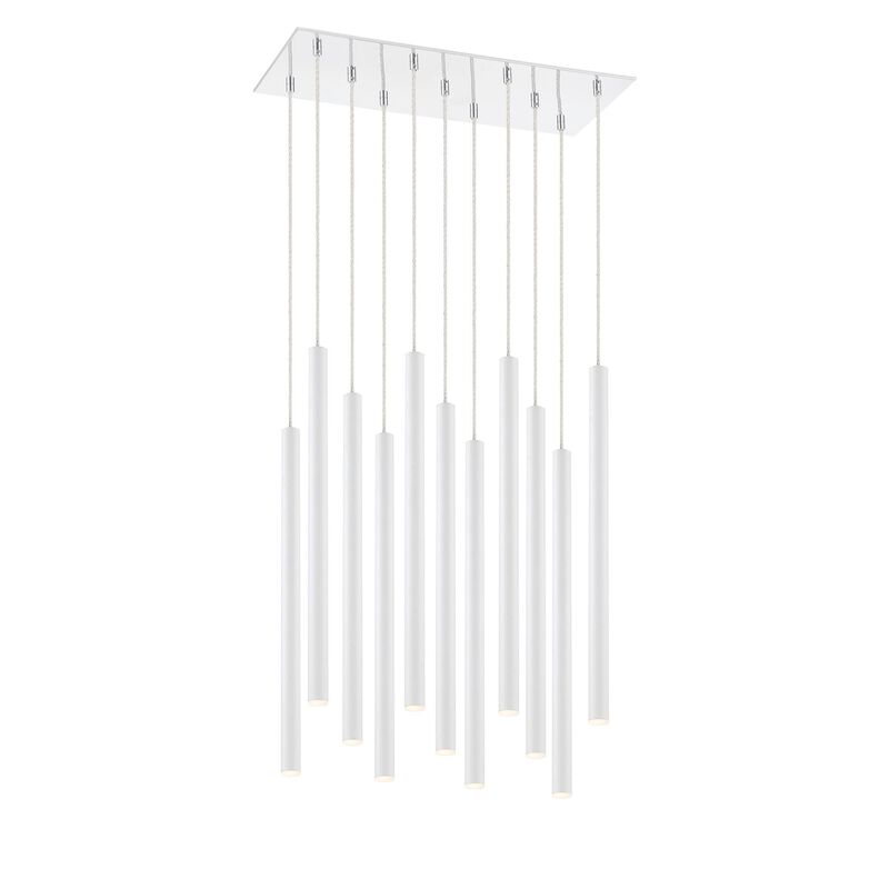 Forest 24 Inch 11 Light LED Linear Suspension Light by Z-Lite