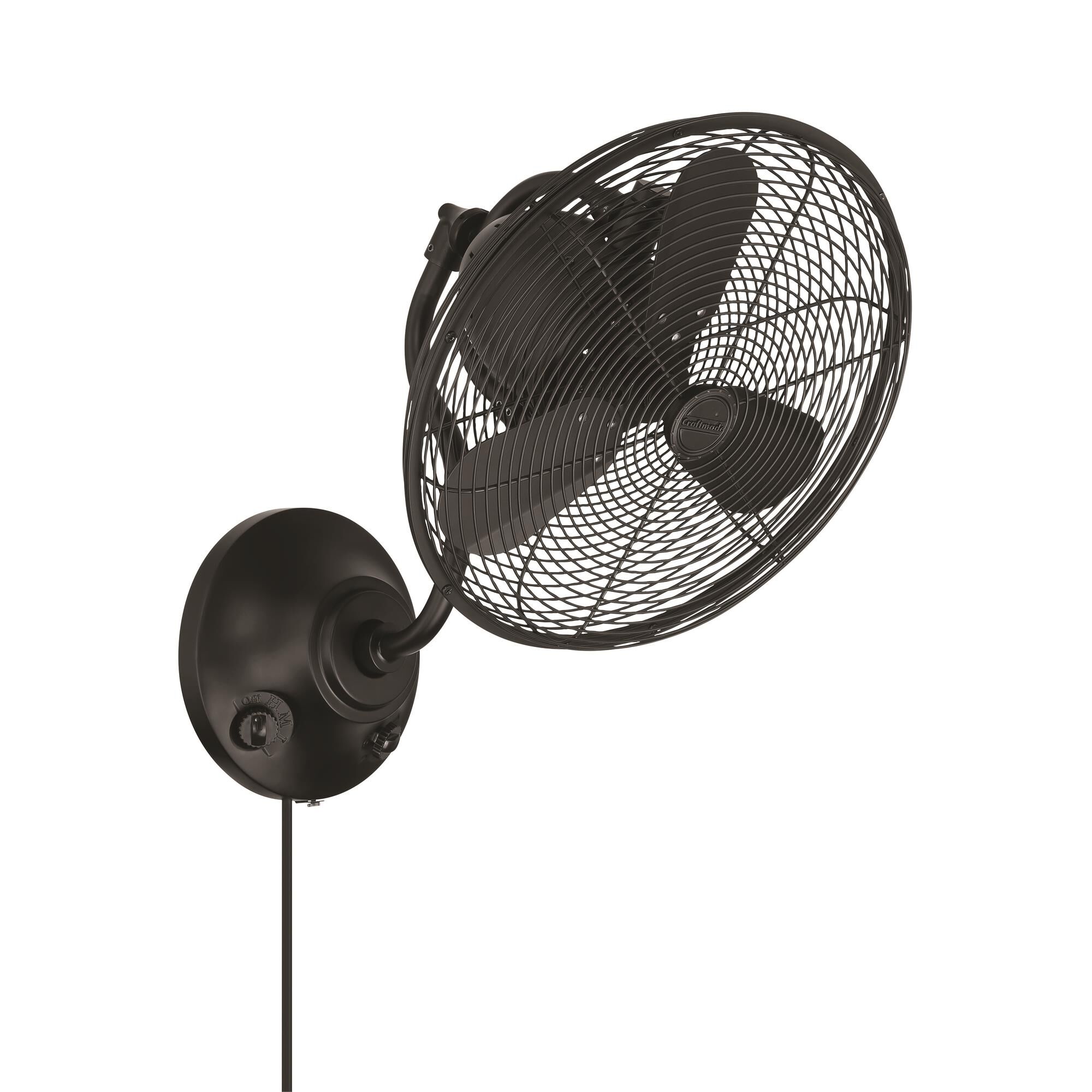 Bellows I Indoor/Outdoor 14 Inch Wall Mounted Fan,
