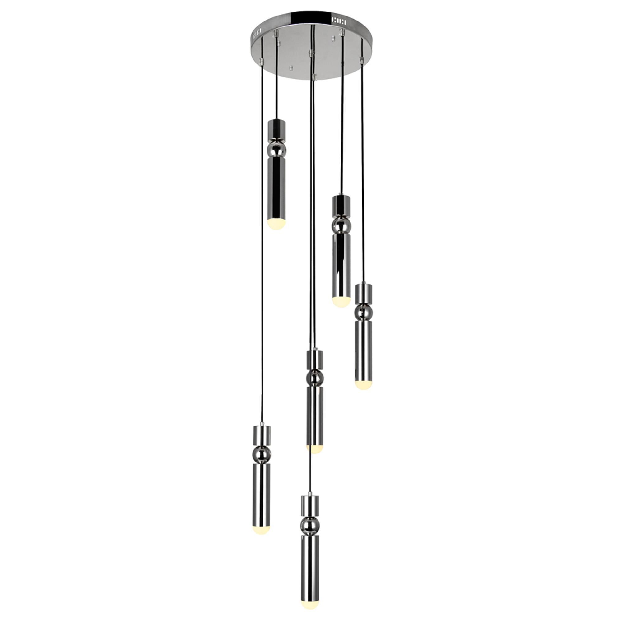 CWI Lighting Chime 16 Inch LED Multi Light Pendant