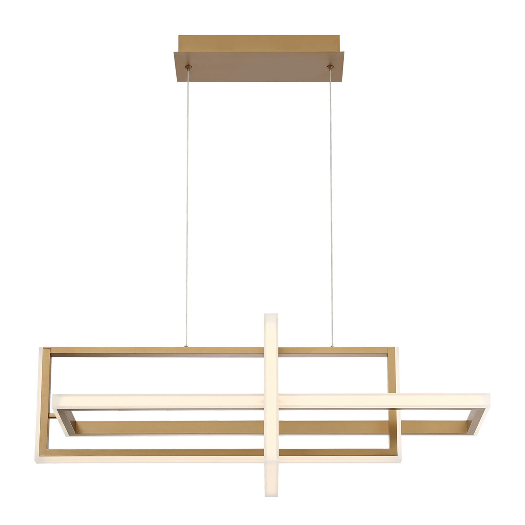Bordo Small Linear Chandelier,