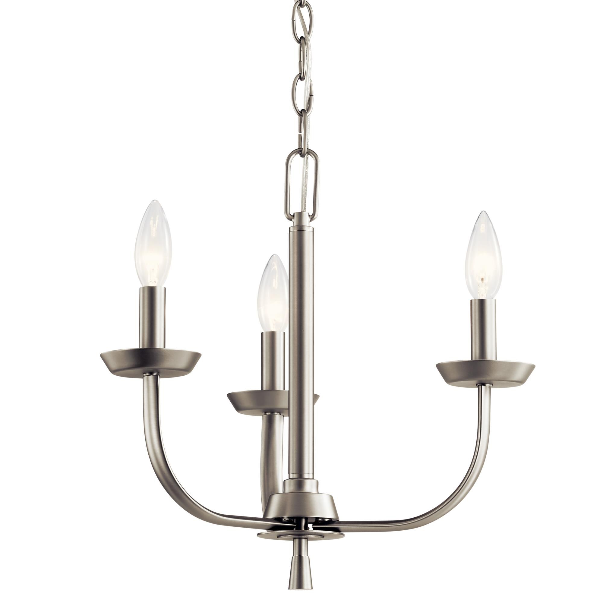 Shown in Brushed Nickel finish