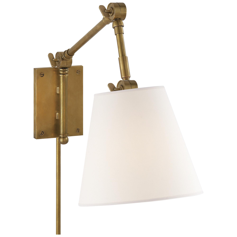Suzanne Kasler Graves Wall Swing Lamp by Visual Comfort Signature Collection