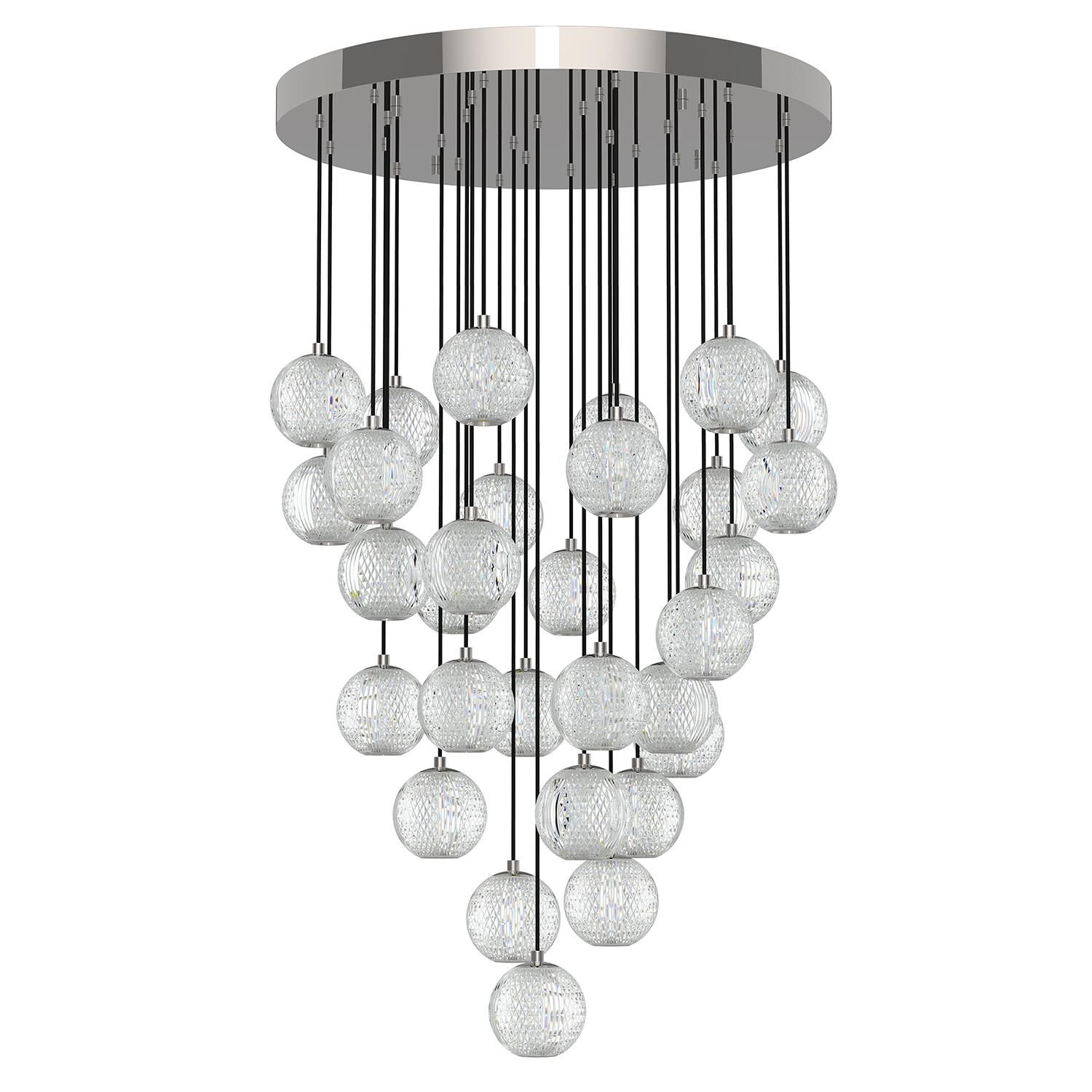 NYC Studio Marni Multi Light Pendant by Alora Lighting