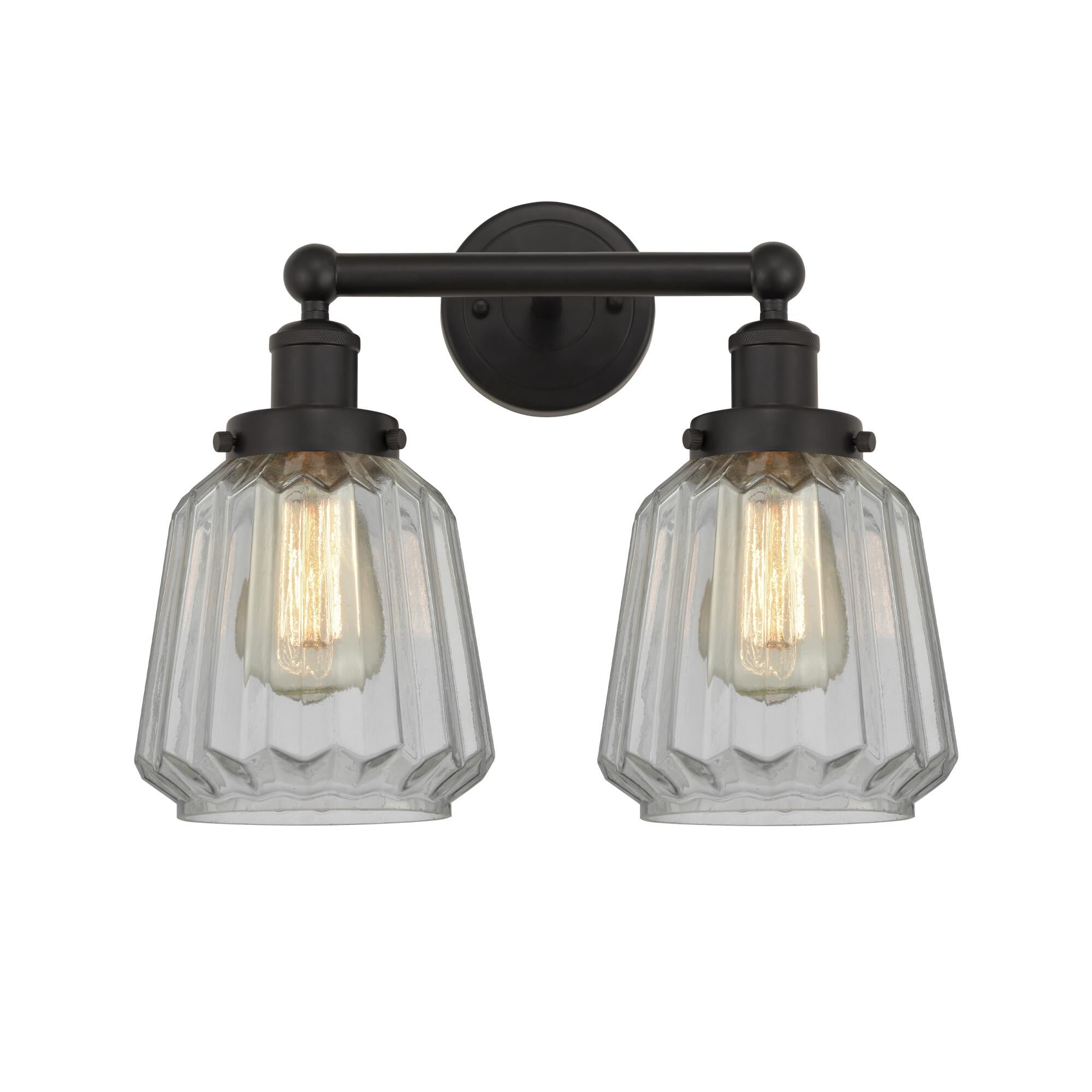 Shown in Oil Rubbed Bronze, Matte White finish and Matte White glass and Matte White Glass shade