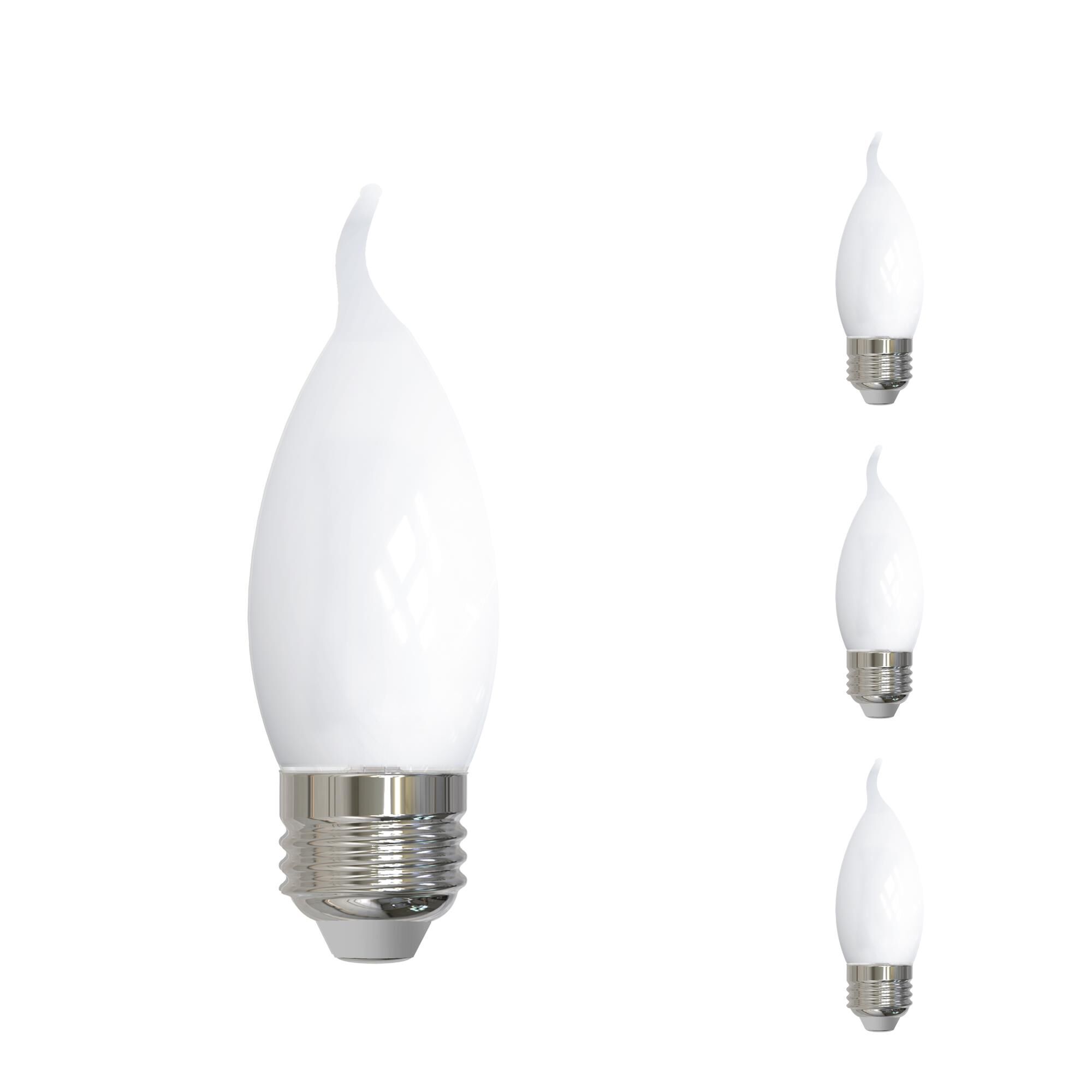 Dimmable 5 Watt 2700K CA10 LED Light Bulb,