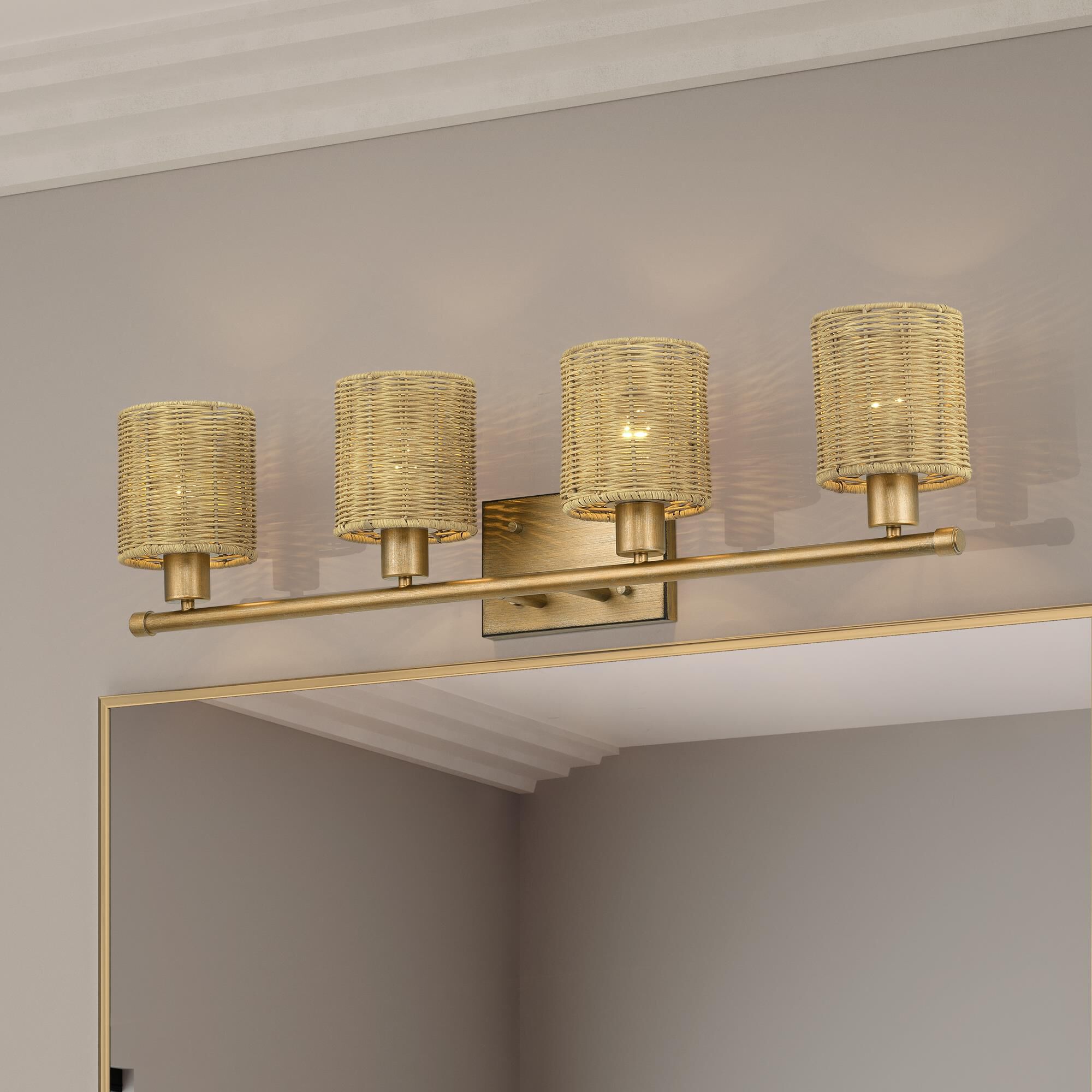 Weavington 36 Inch Bath Vanity Light by Livex Lighting