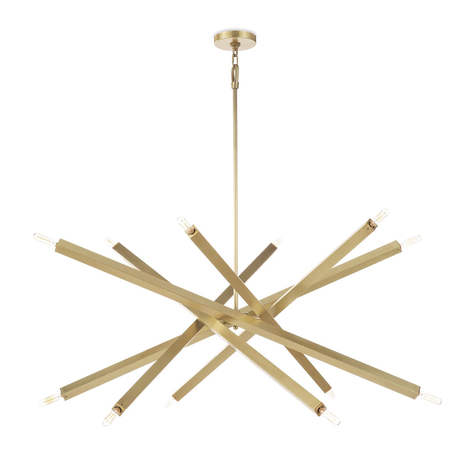Shown in Natural Brass finish