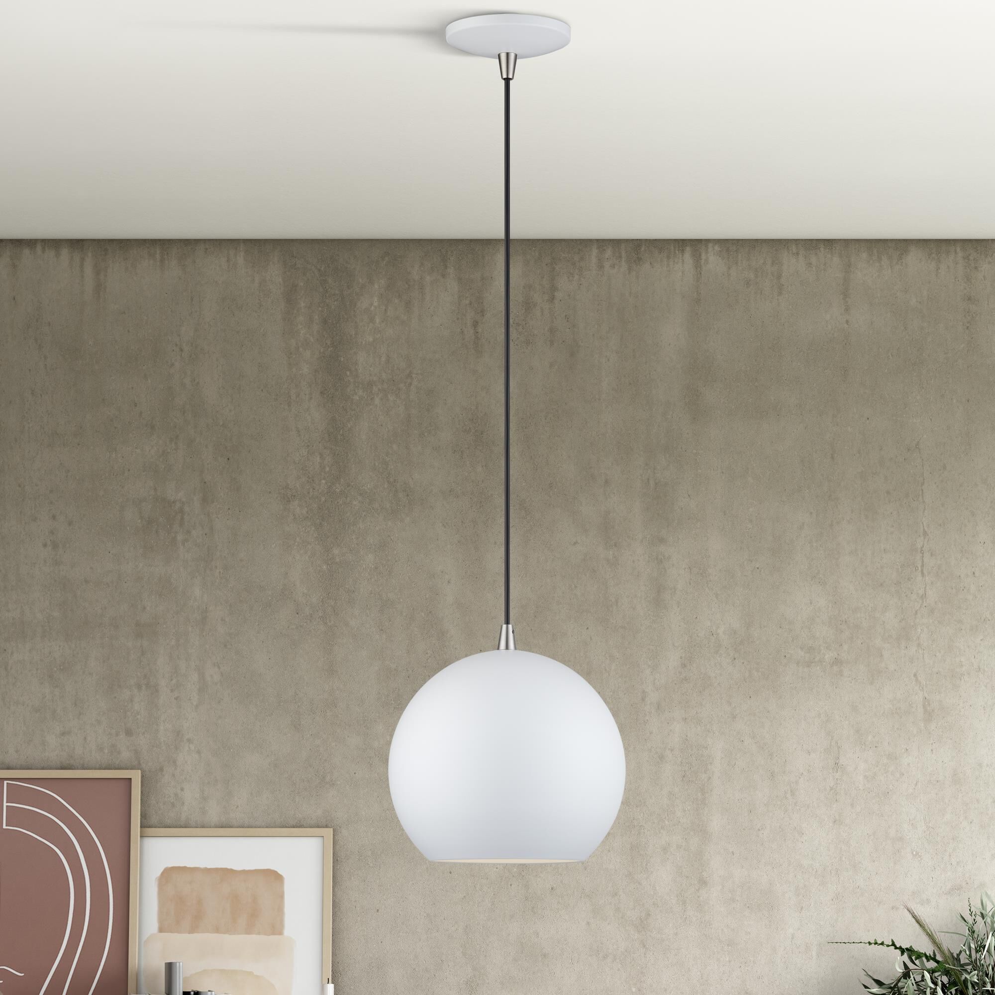 Kuppola 9 Inch Mini Pendant by Livex Lighting