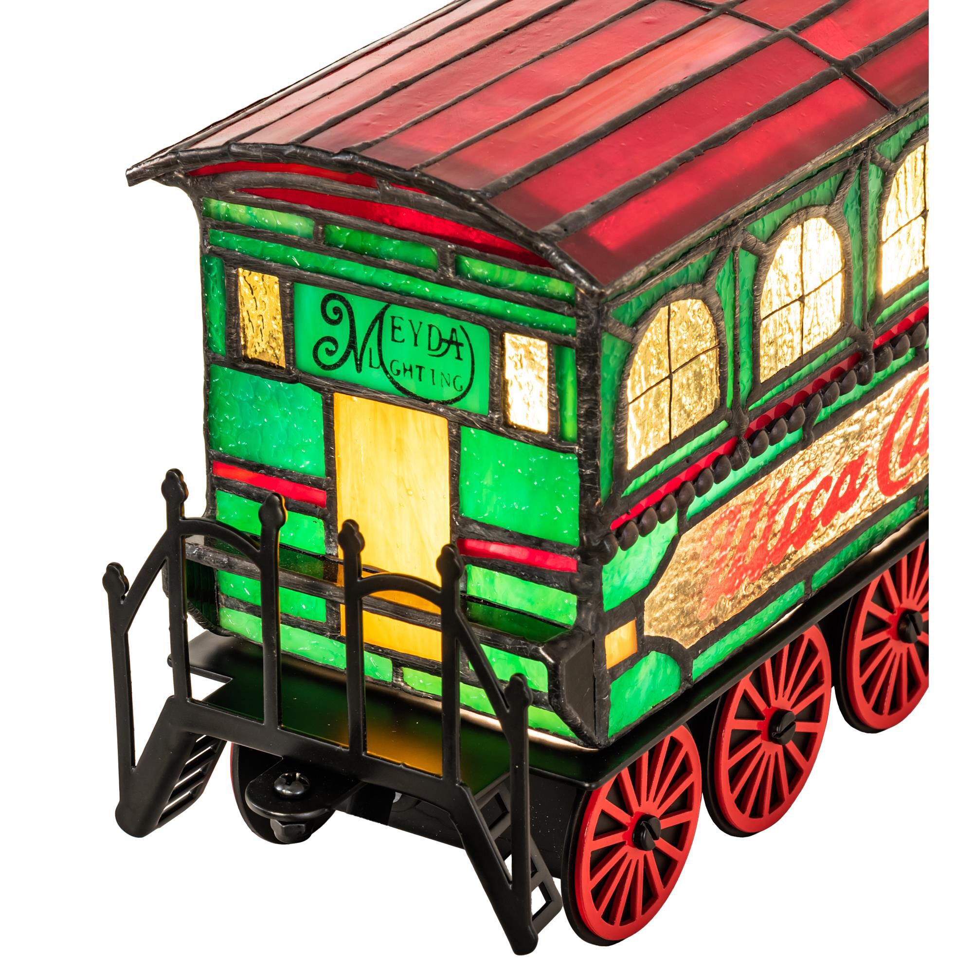 Traincar Sculpture by Meyda Lighting