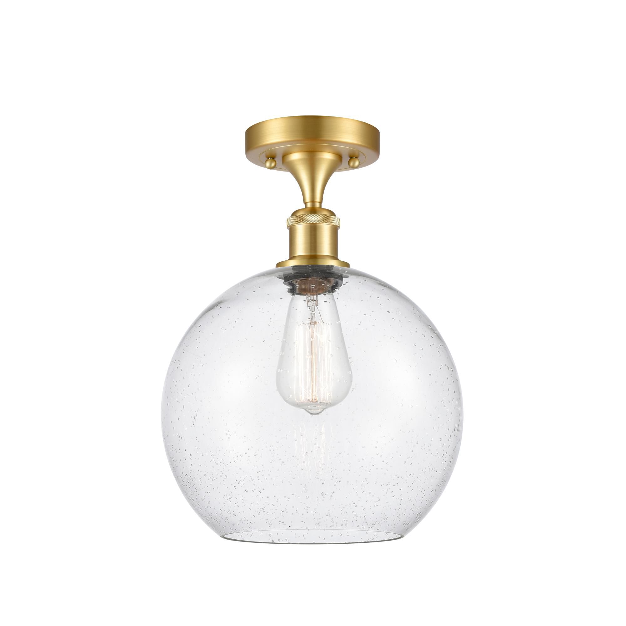 Bruno Marashlian Athens 10 Inch 1 Light Semi Flush Mount by Innovations Lighting