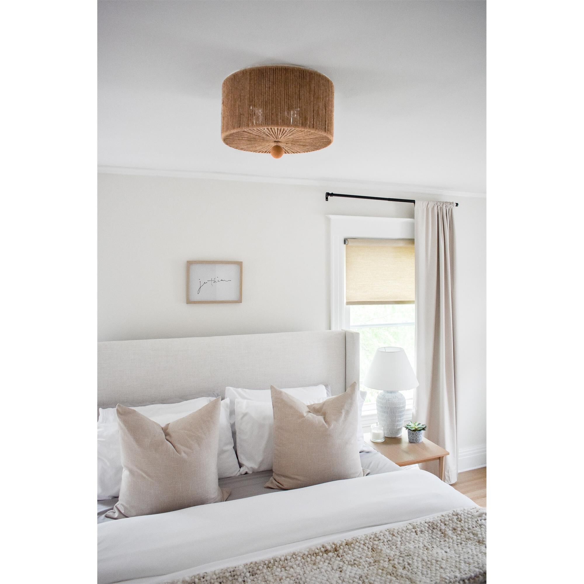 Jessa 16 Inch 3 Light Semi Flush Mount,