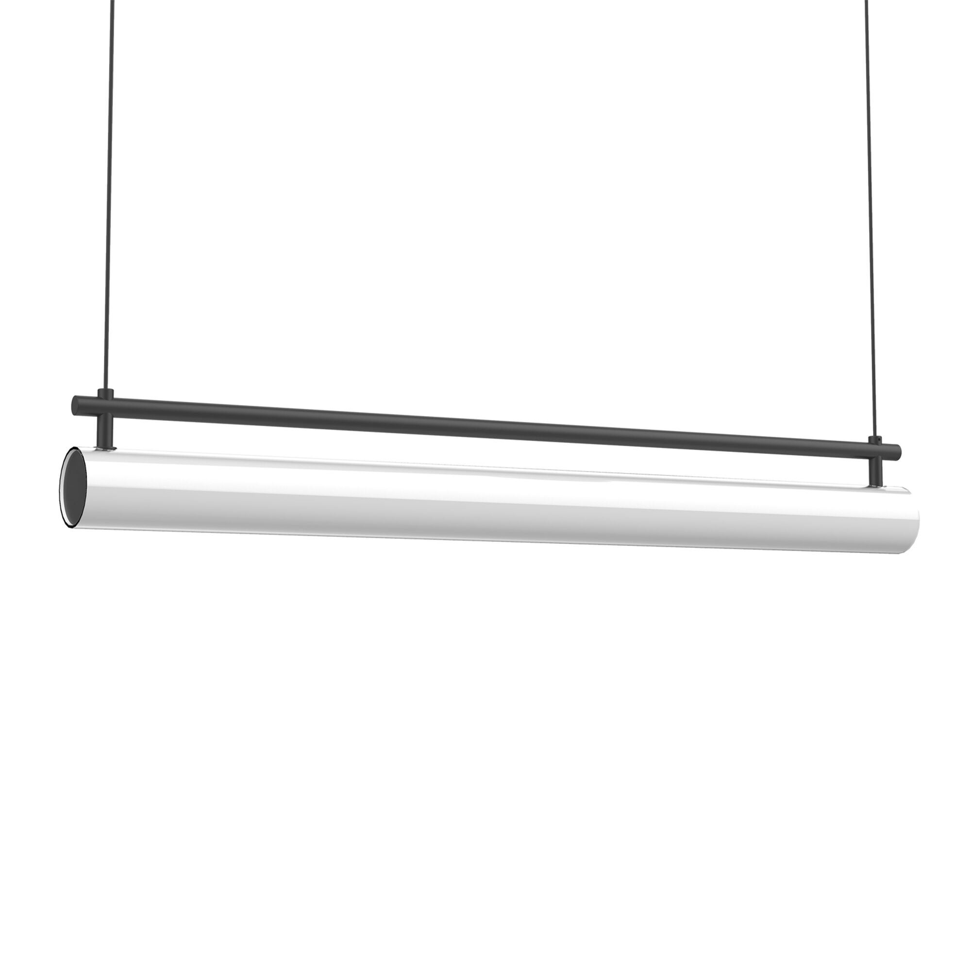 Shown in Black finish and Frosted glass