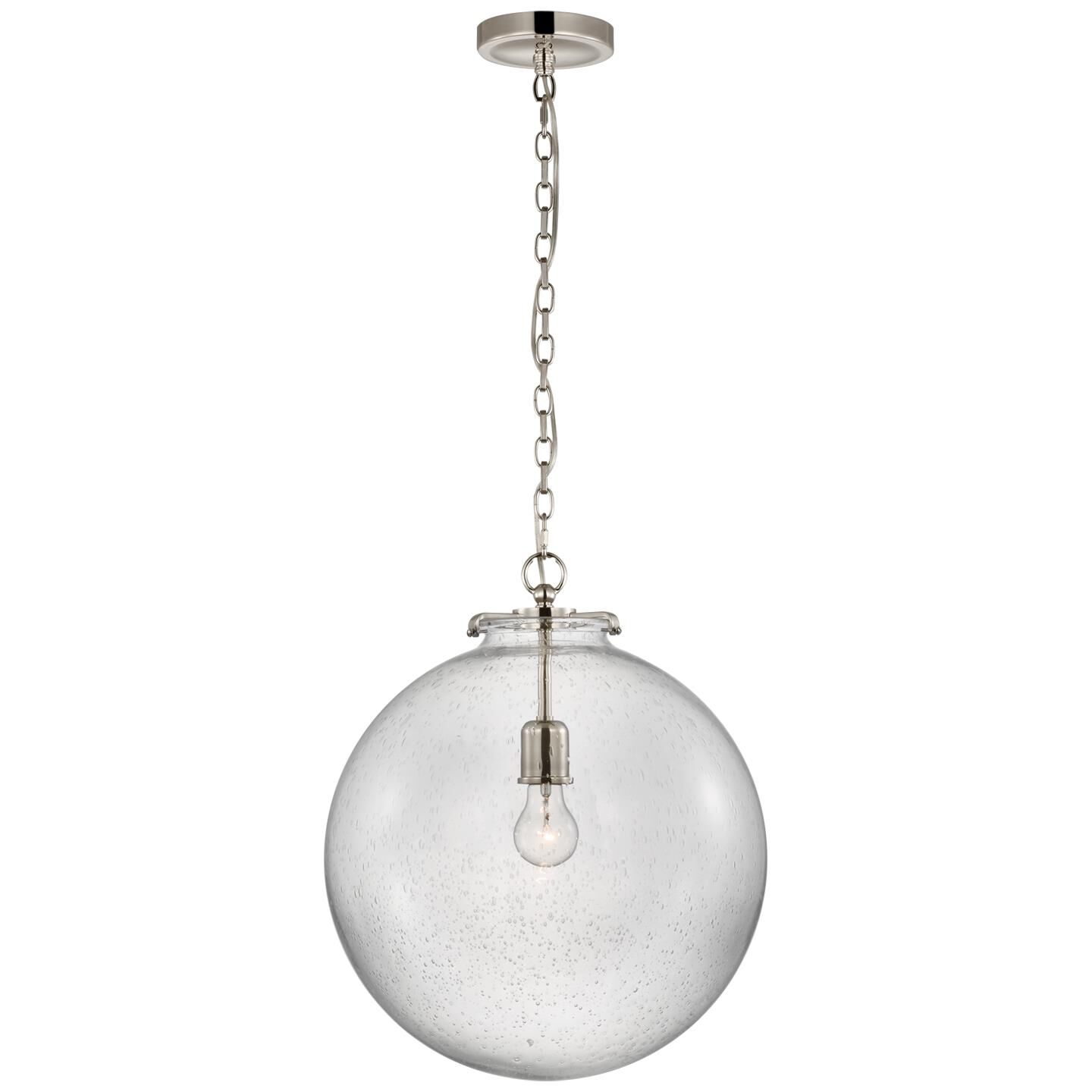 Visual Comfort Signature Collection Thomas O'Brien Katie 16 Inch LED Large Pendant