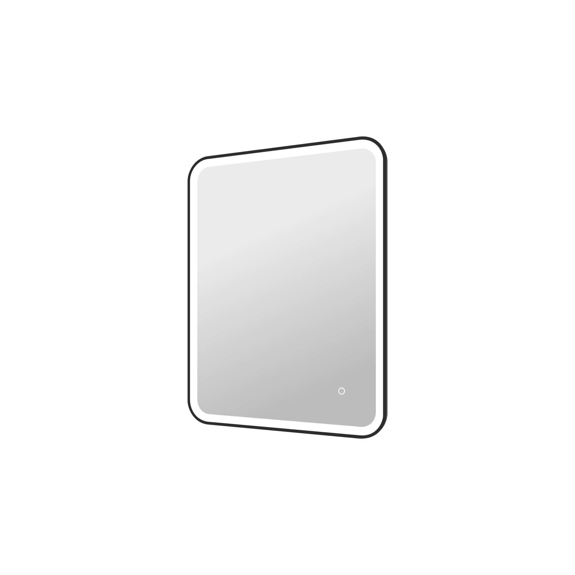 Harmoni 36 Inch Rectangular LED Lighted Mirror by Elegant Decor