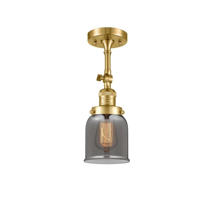 Bruno Marashlian Small Bell 5 Inch 1 Light Semi Flush Mount by Innovations Lighting
