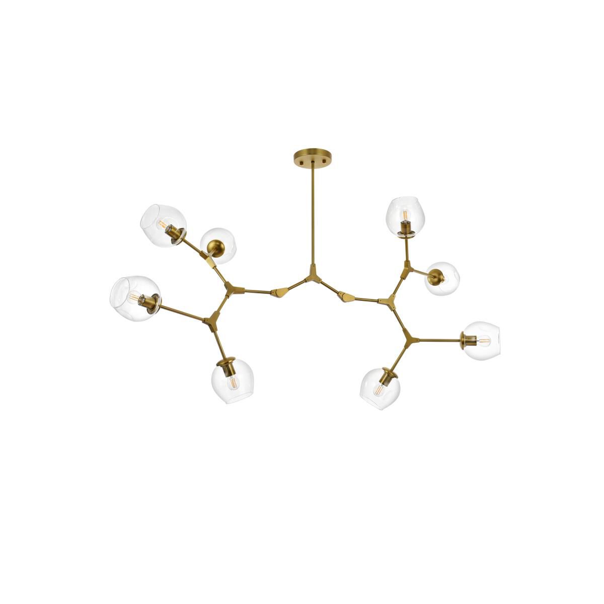 Shown in Brass finish