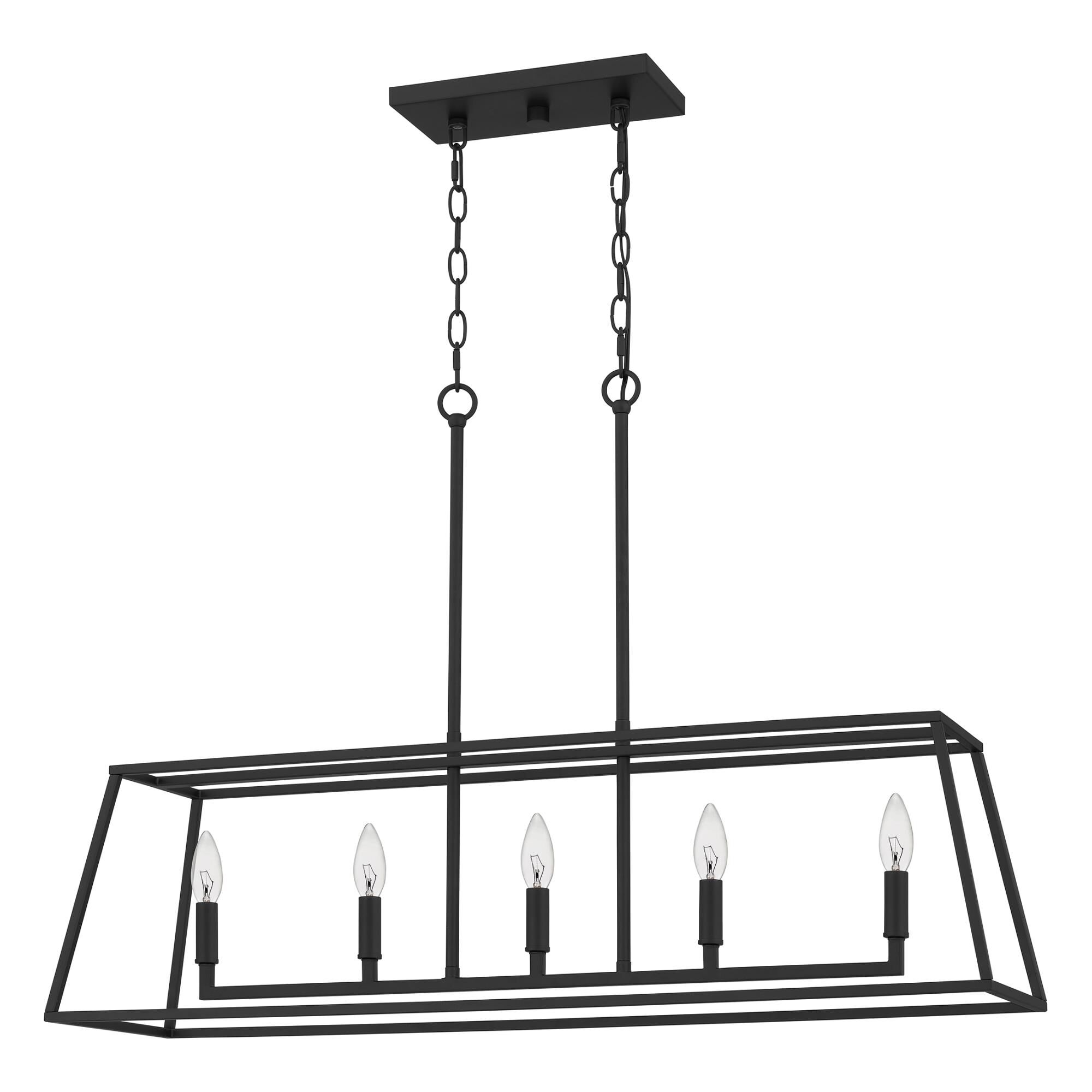 Prescott 36 Inch 5 Light Linear Suspension Light by Quoizel