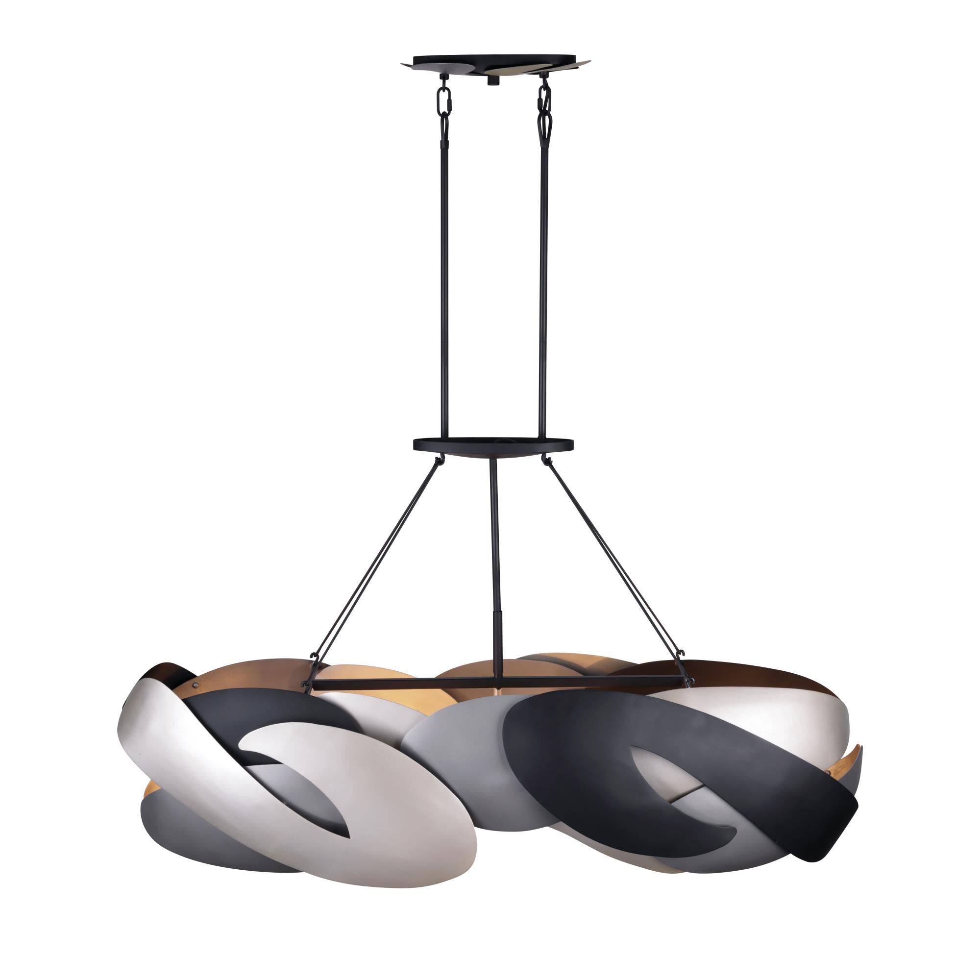 Shown in Brass, Cola Grey and Matte Black finish