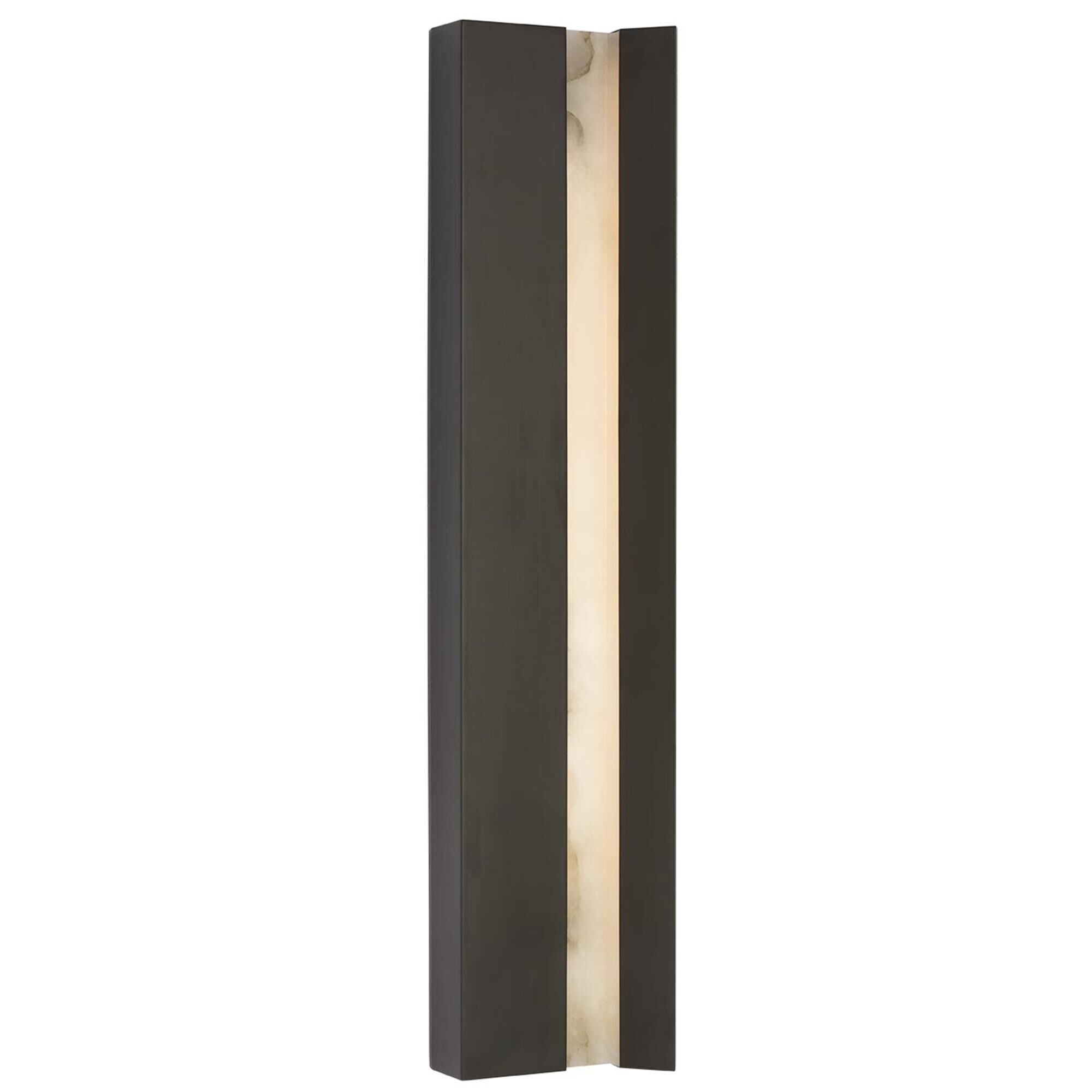 Shown in Matte Carbon finish and Alabaster shade