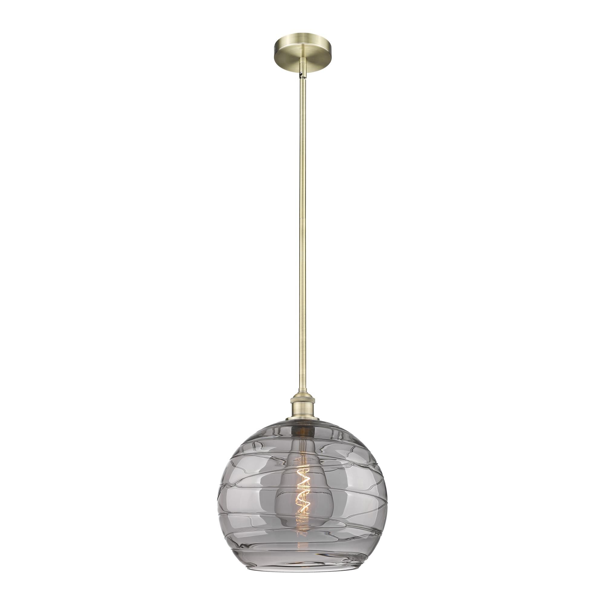Bruno Marashlian Athens Deco Swirl 14 Inch Large Pendant by Innovations Lighting