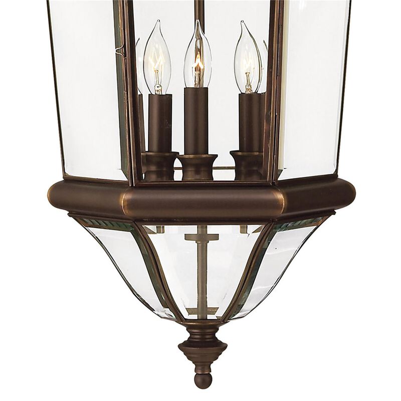 Augusta Large Outdoor Hanging Lantern by Hinkley