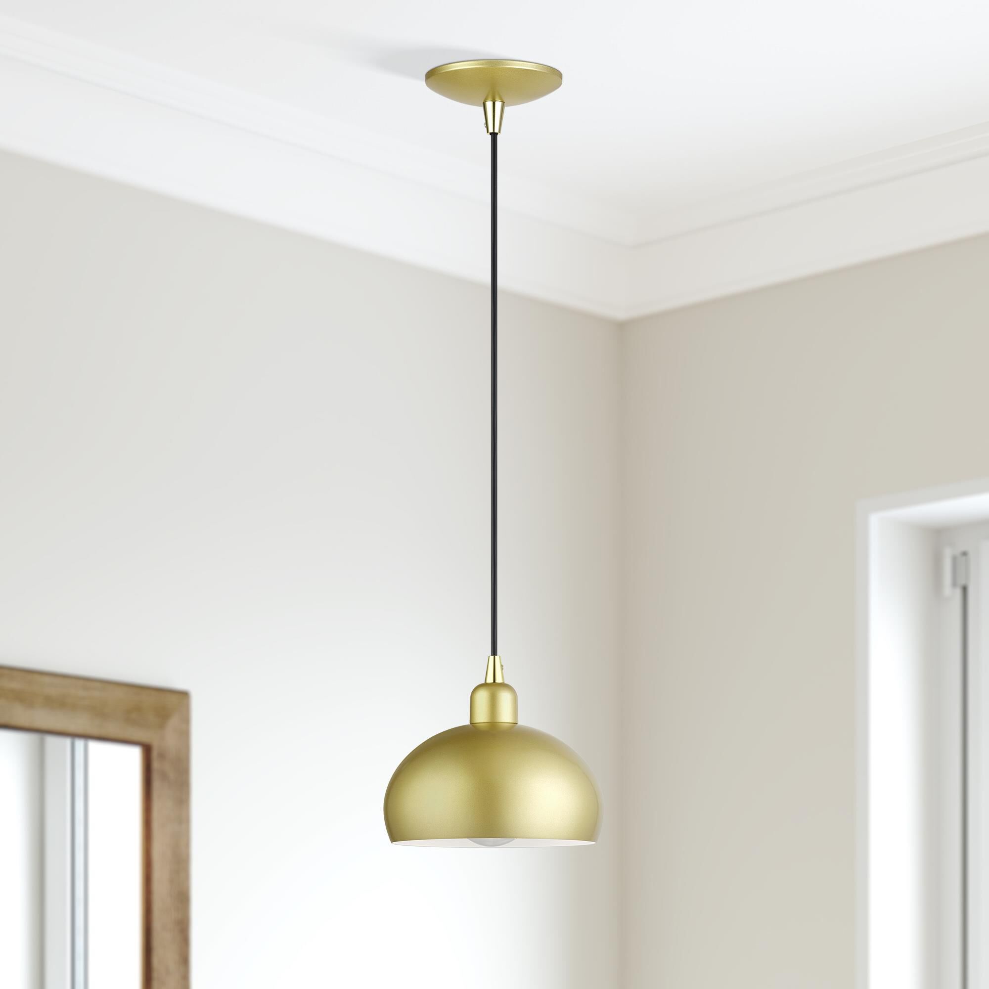 Domma 8 Inch Mini Pendant by Livex Lighting