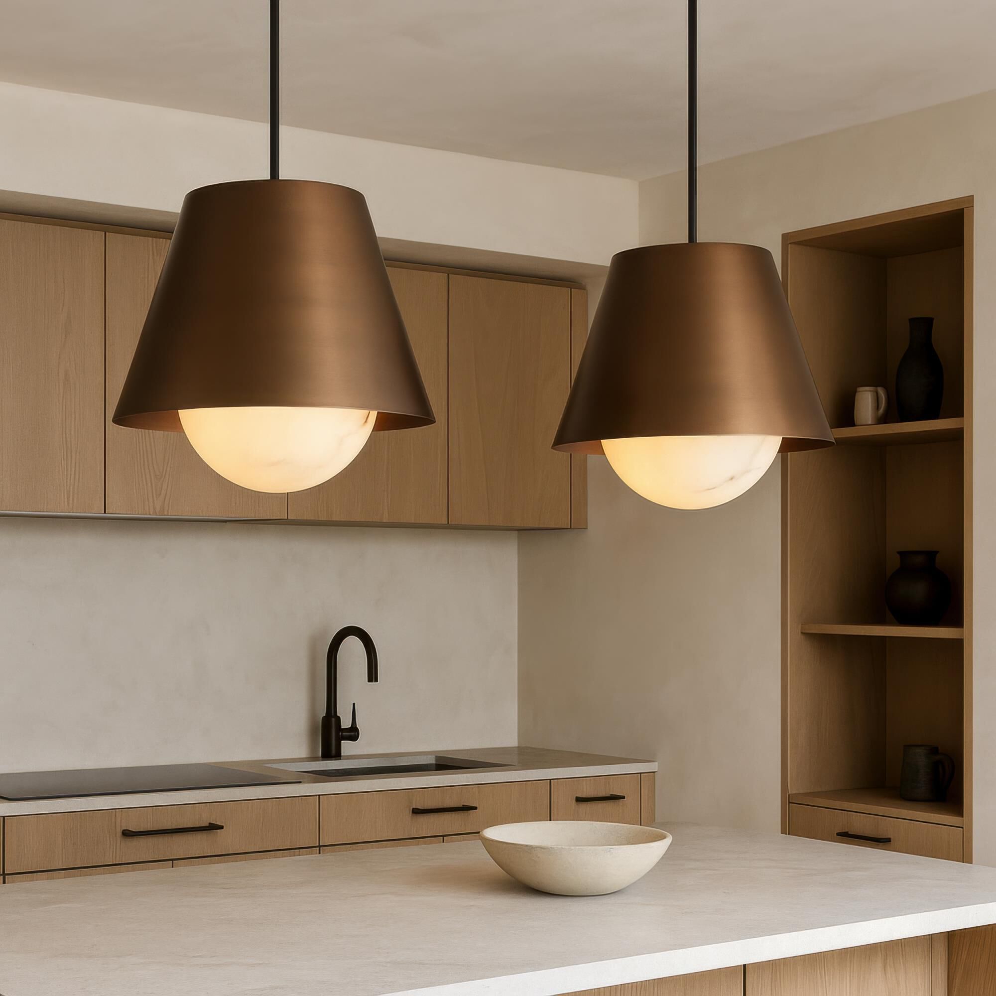 Ron Henderson Rock On 26 Inch Large Pendant by Varaluz