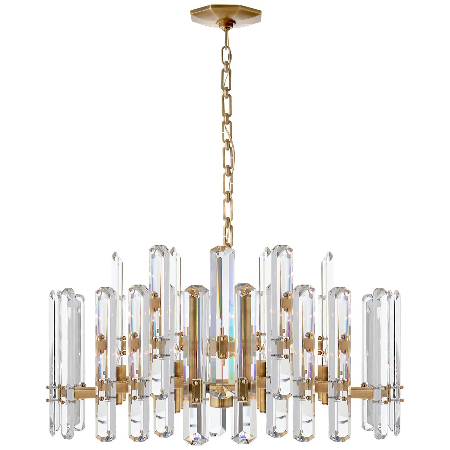AERIN Bonnington 32 Inch 18 Light Chandelier by Visual Comfort Signature Collection