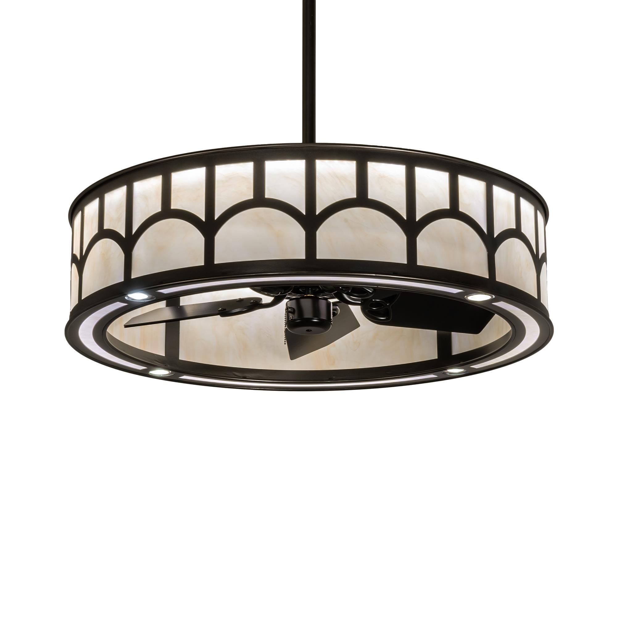 Meyda Lighting Mission 36 Inch LED Chandelier