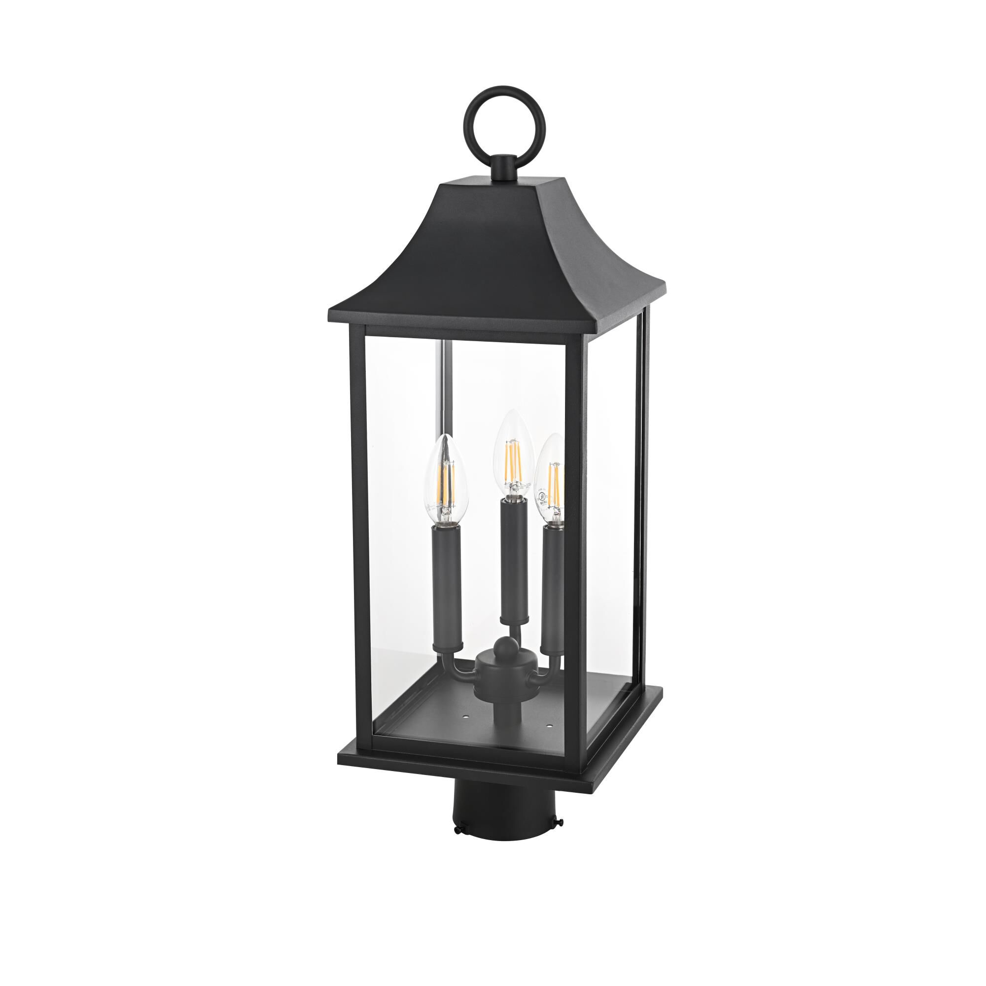 Shepard 24 Inch Outdoor Post Lamp by Elegant Lighting