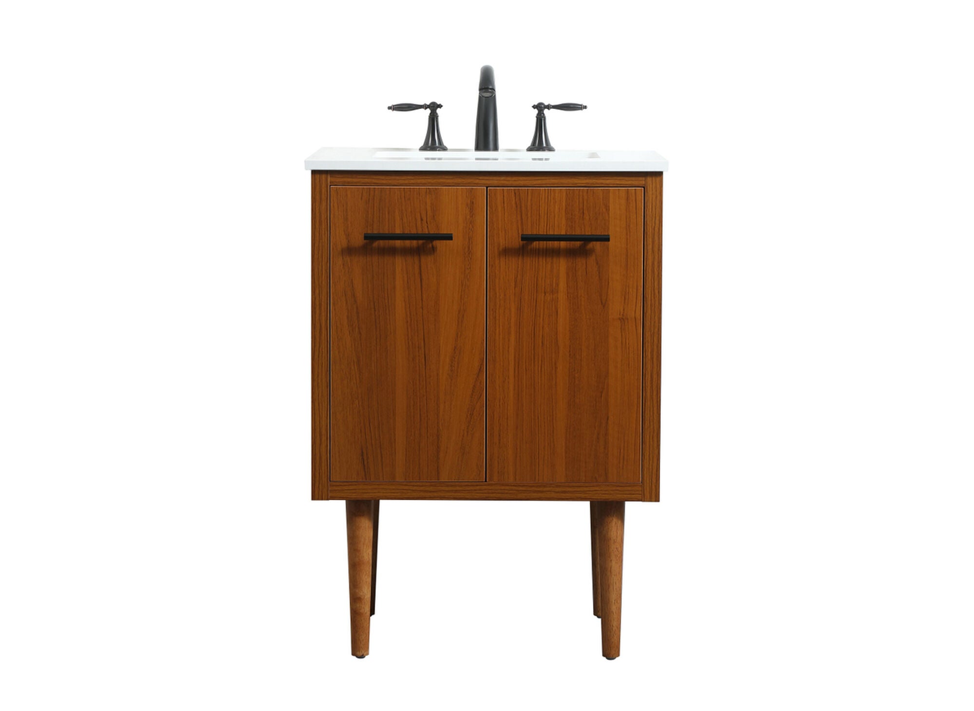 Shown in Teak finish