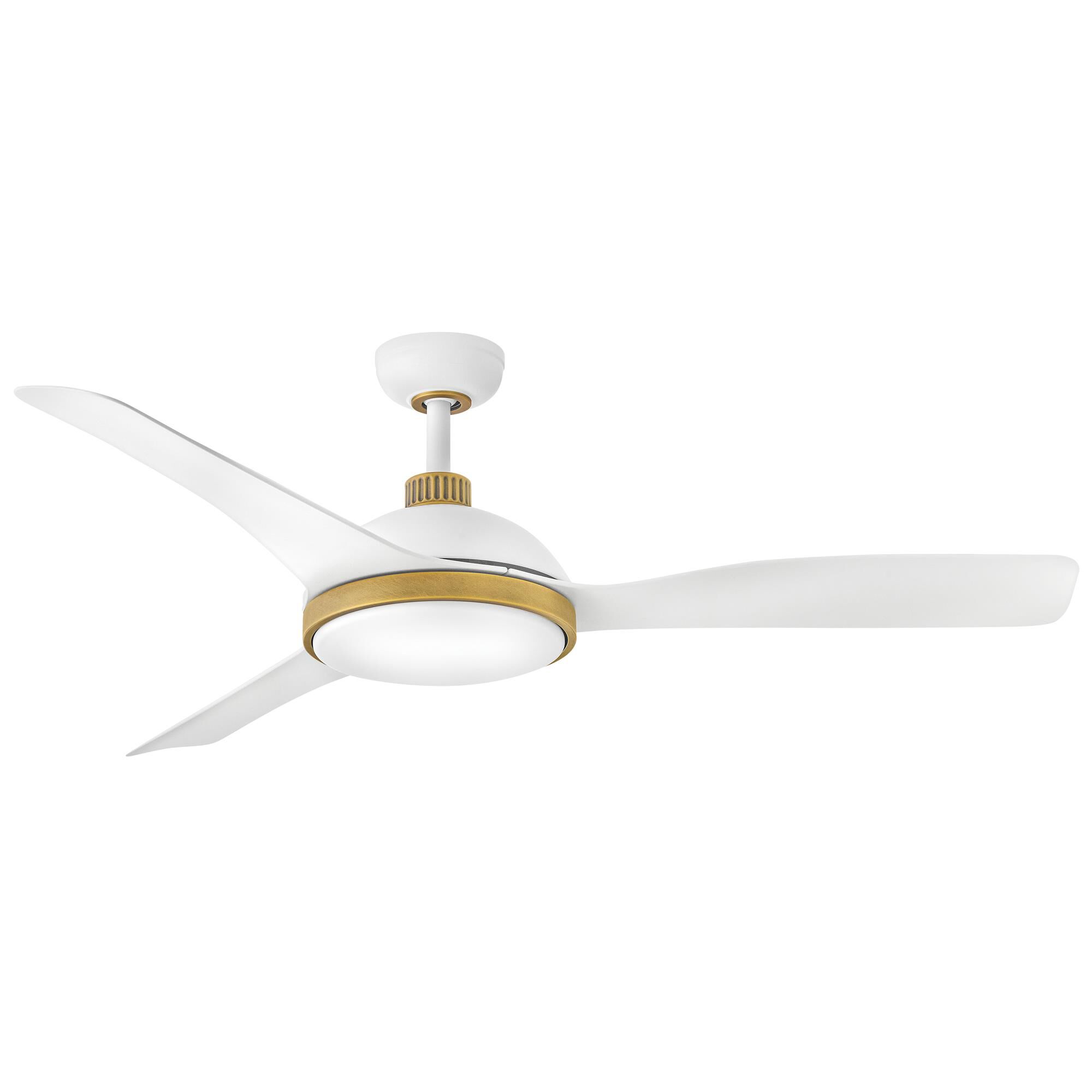 Shown in Matte White finish and White Polycarbonate glass