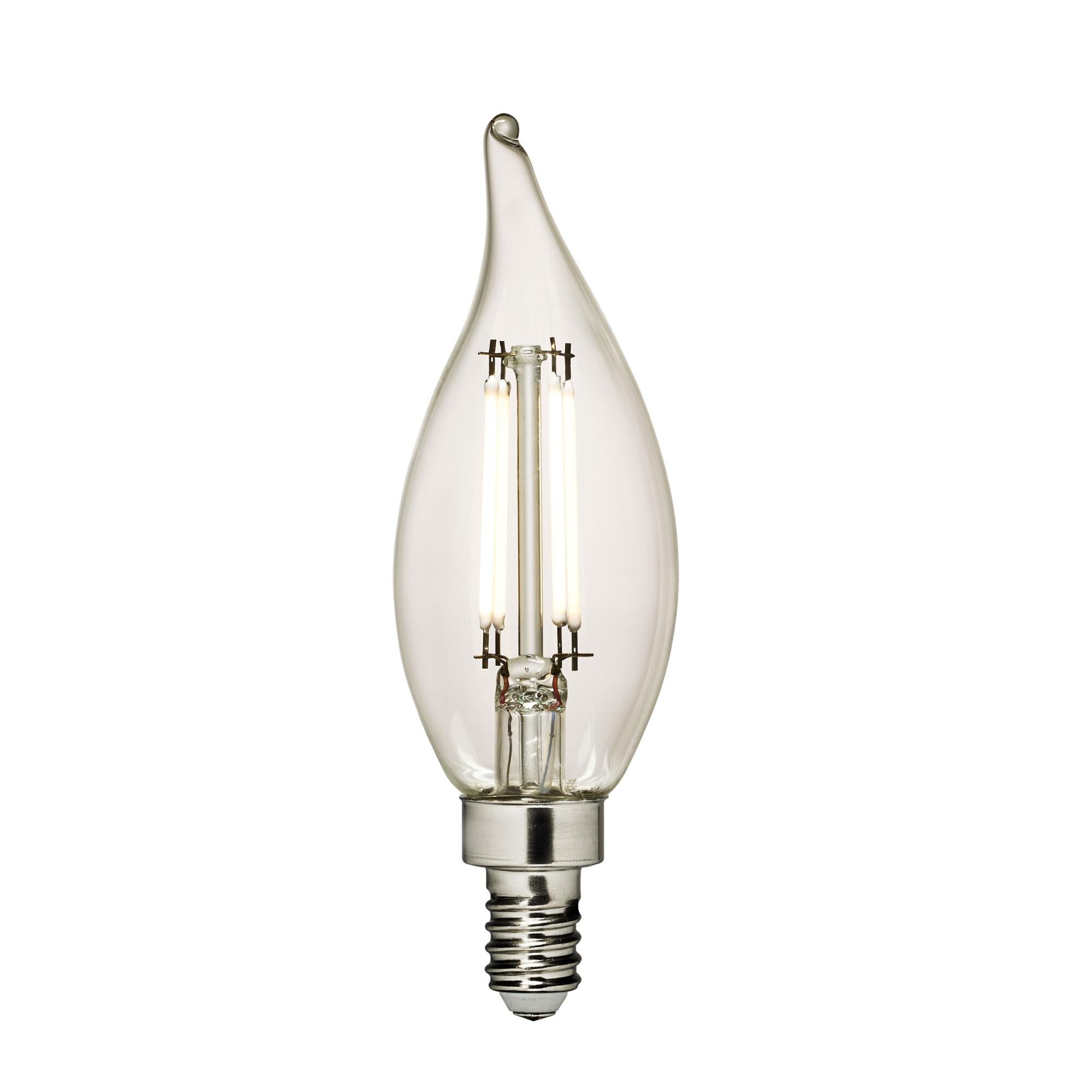 Dimmable 4 Watt 3000K Candle Shaped LED Light Bulb by Visual Comfort Studio Collection