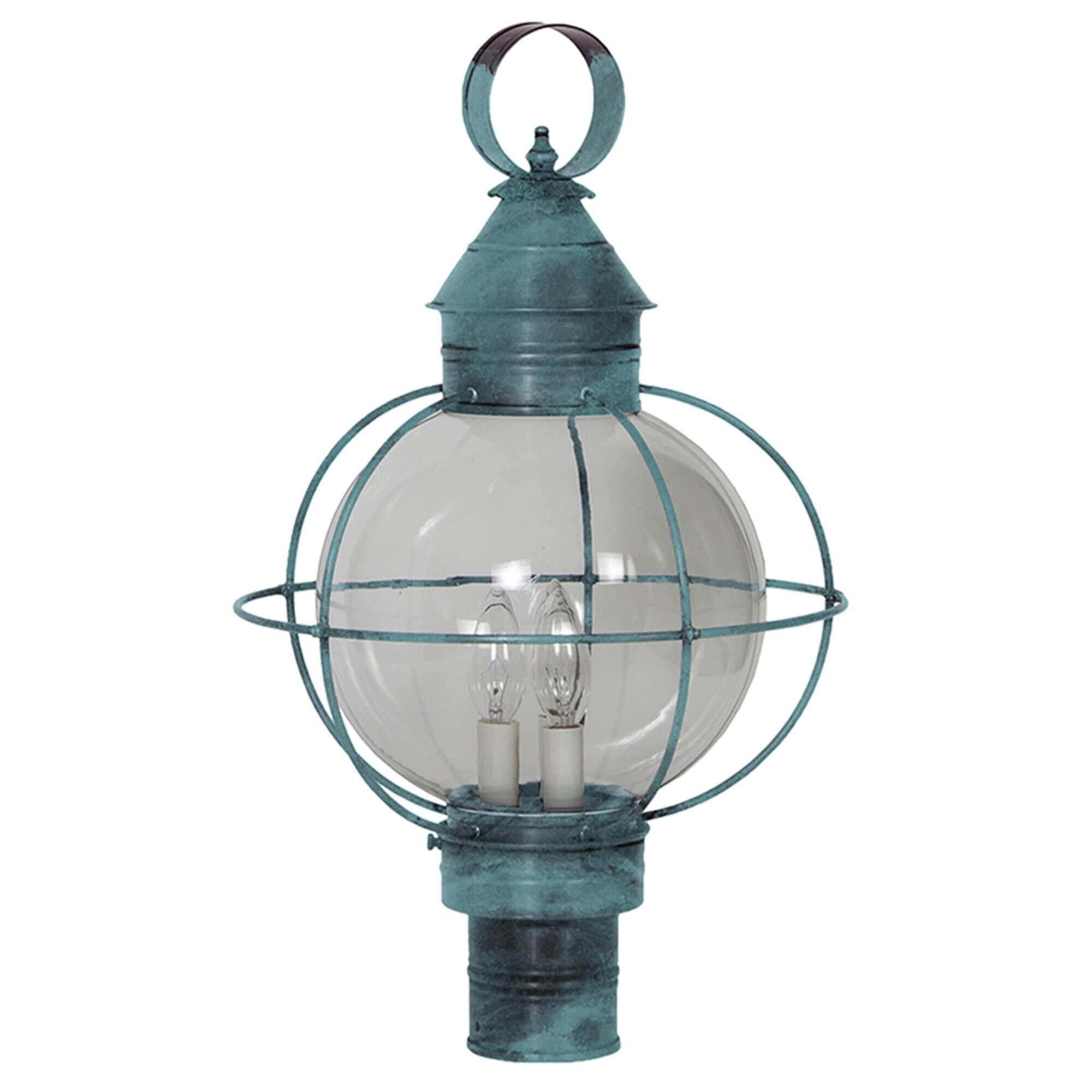 Onion 21 Inch Outdoor Post Lamp,