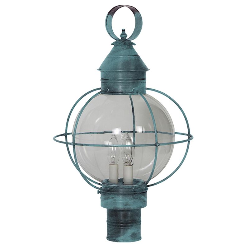 Onion 21 Inch Outdoor Post Lamp by Northeast Lantern