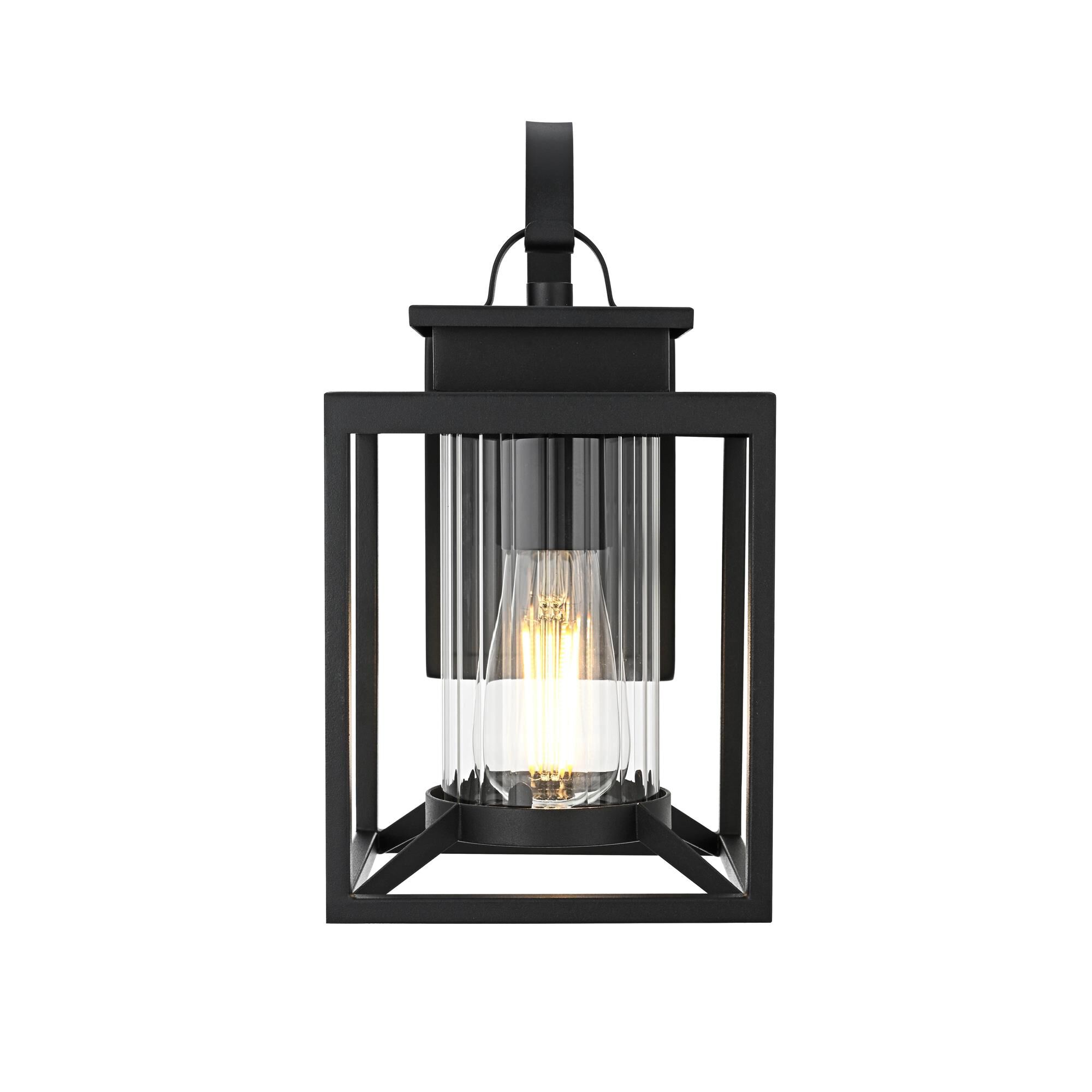 Witte 7 Inch Outdoor Wall Light by Elegant Lighting