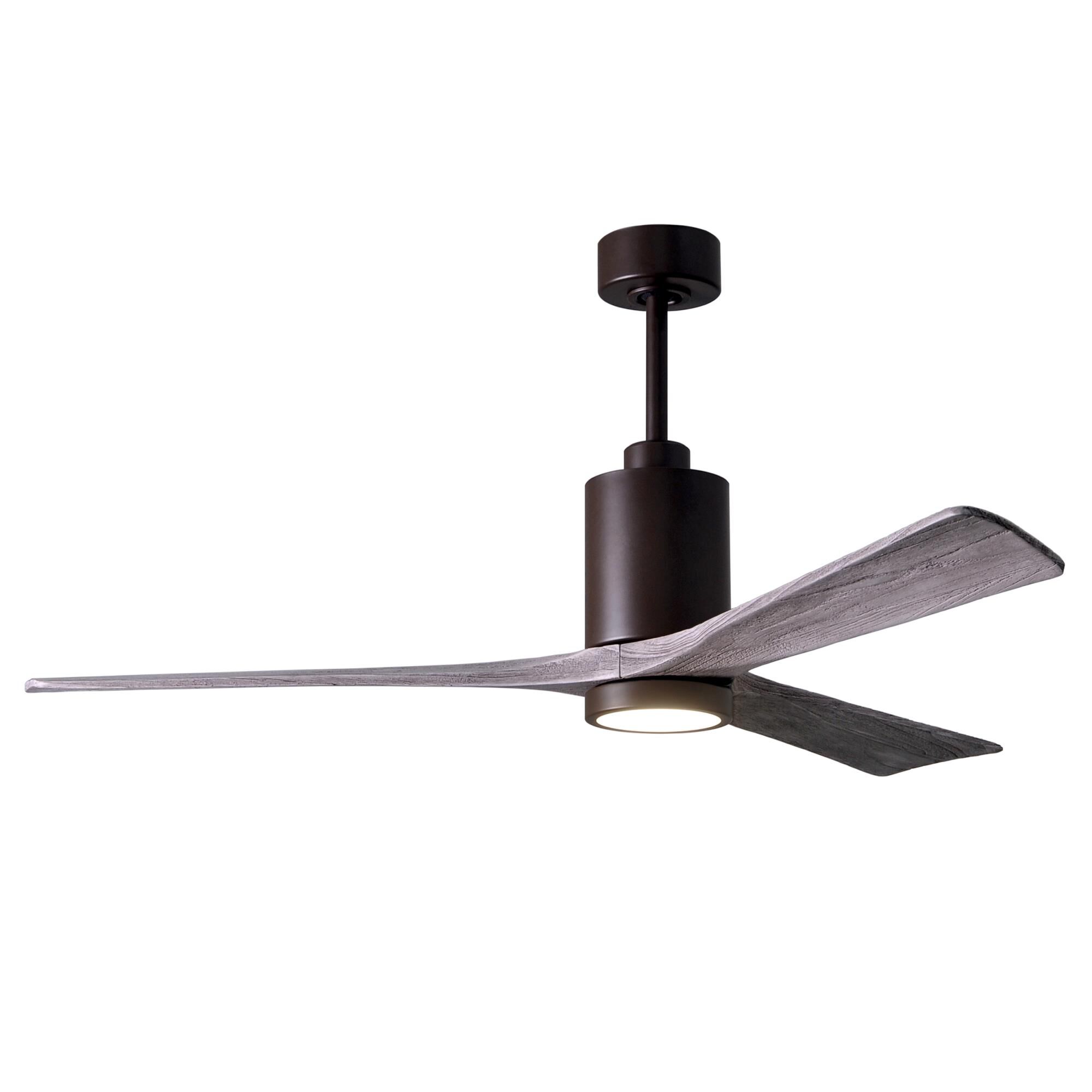 Patricia 60 Inch Ceiling Fan with Light Kit by Matthews Fan Company