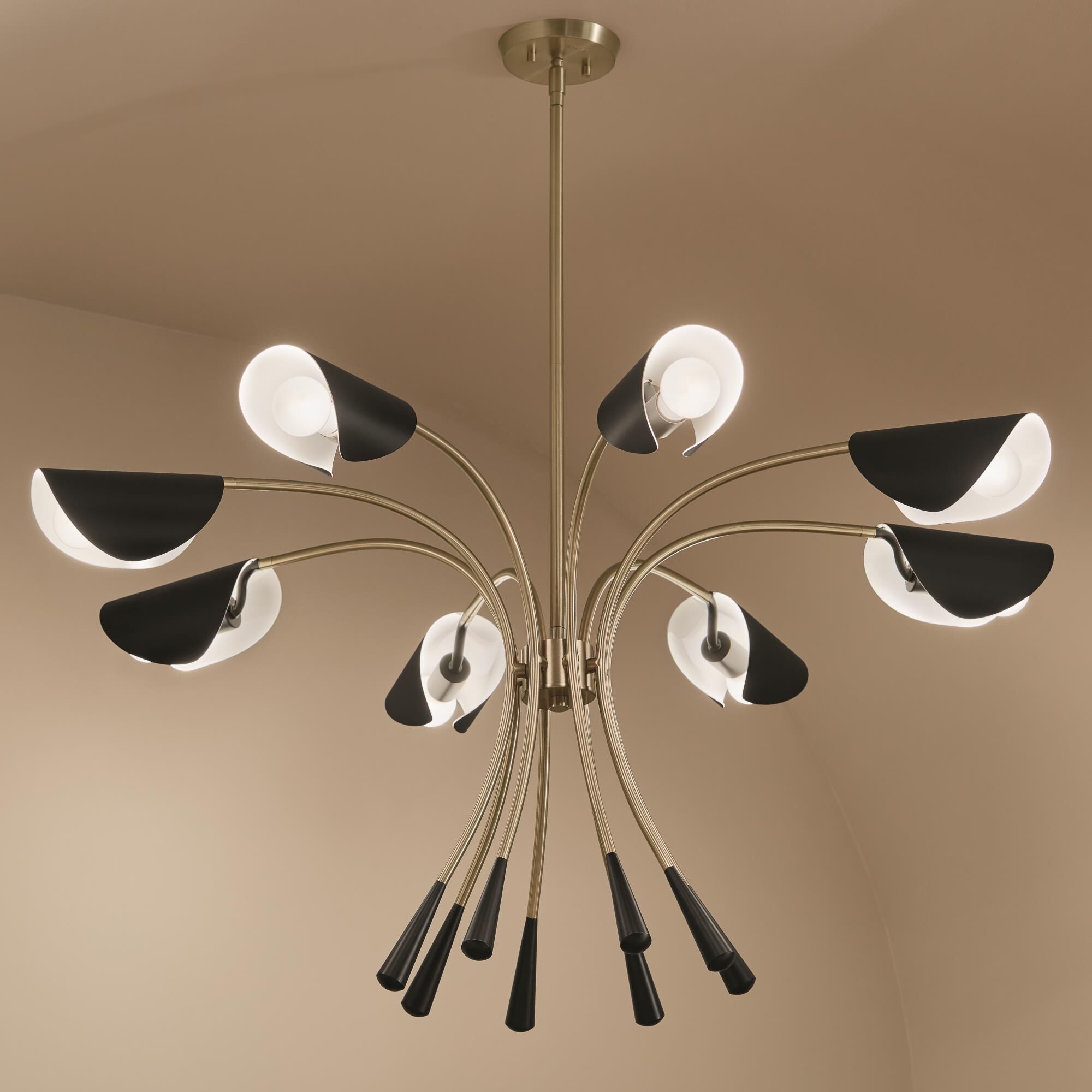Arcus 45 Inch 8 Light Chandelier by Kichler Lighting