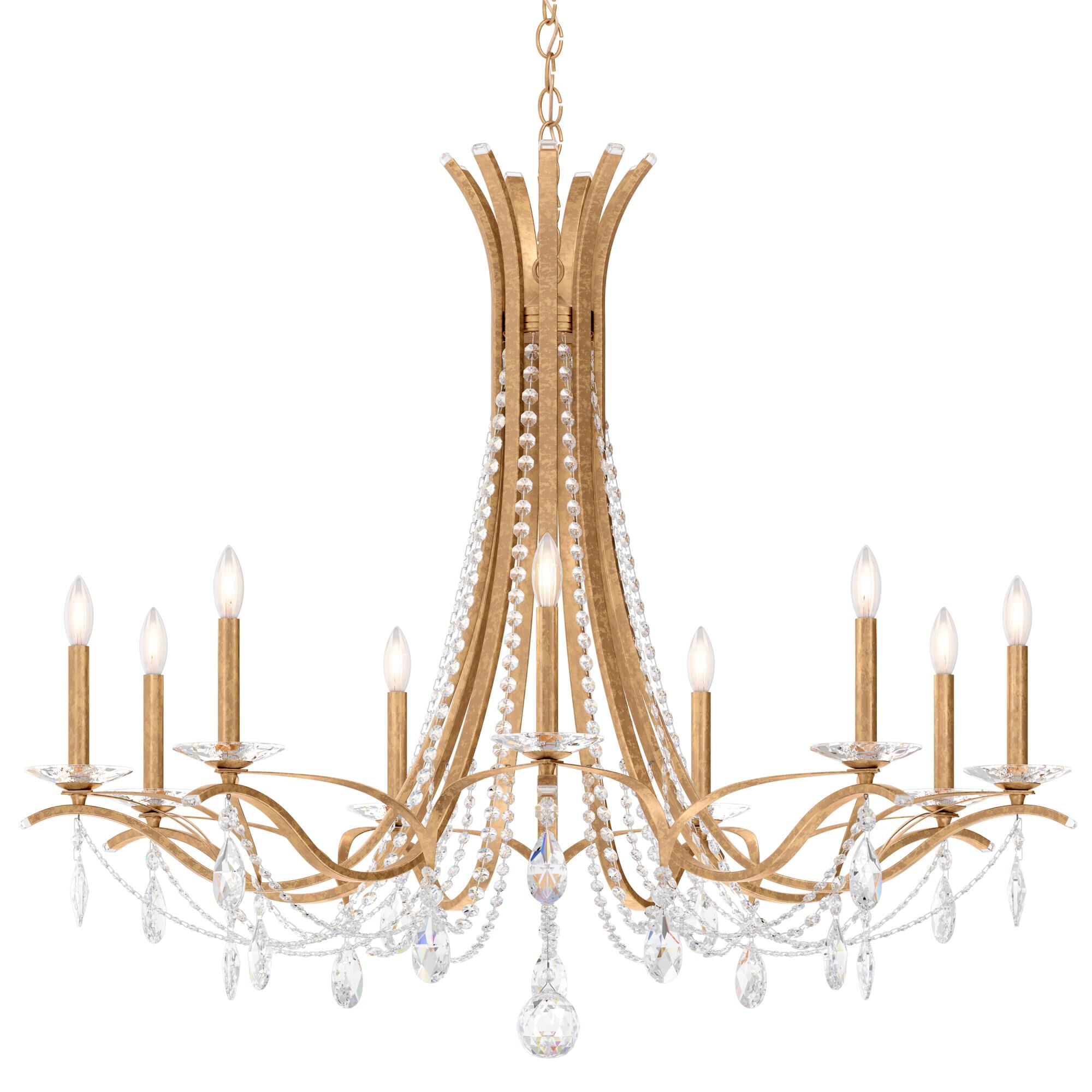 Vesca 45 Inch 9 Light Chandelier by Schonbek
