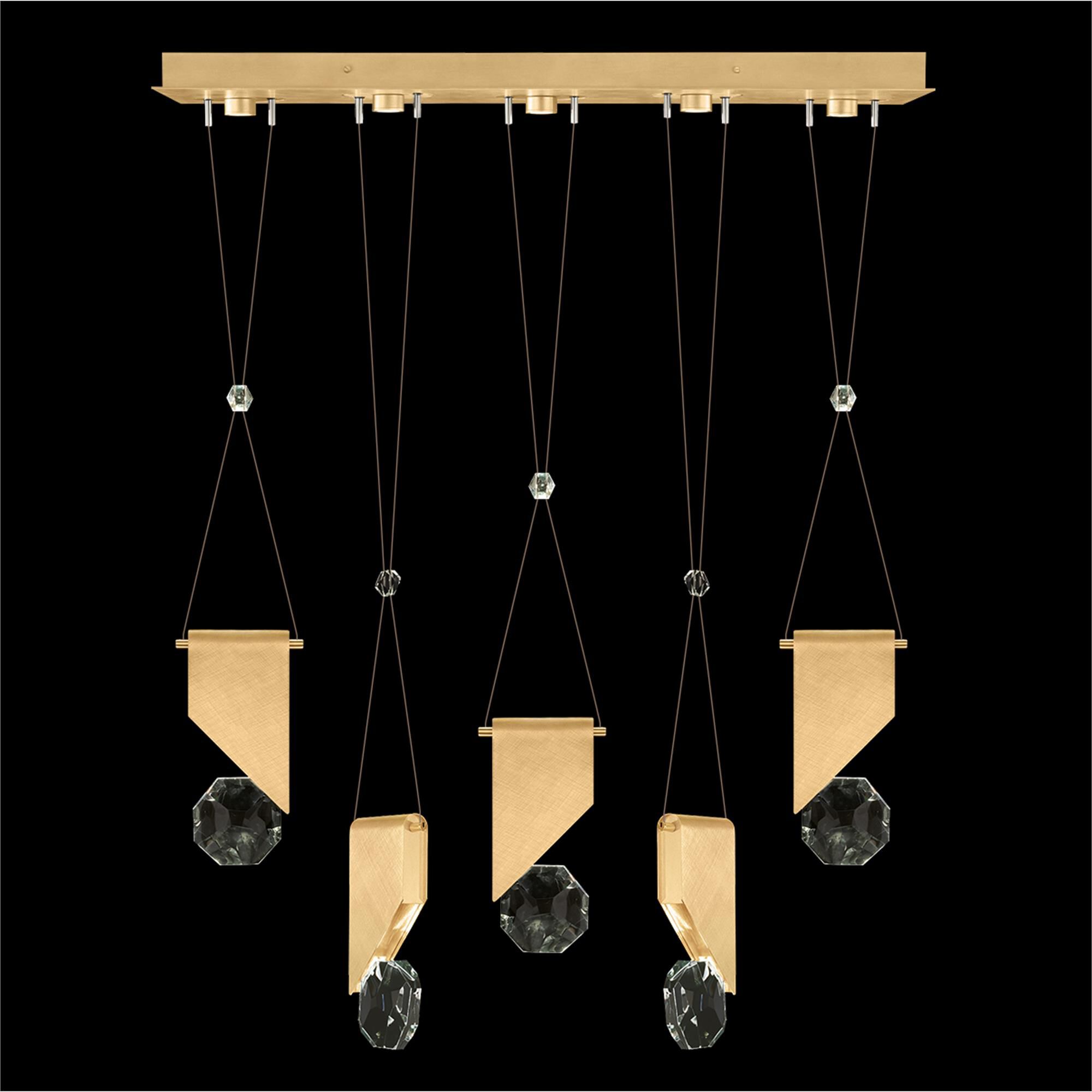 Aria 43 Inch Linear Suspension Light by Fine Art Handcrafted Lighting